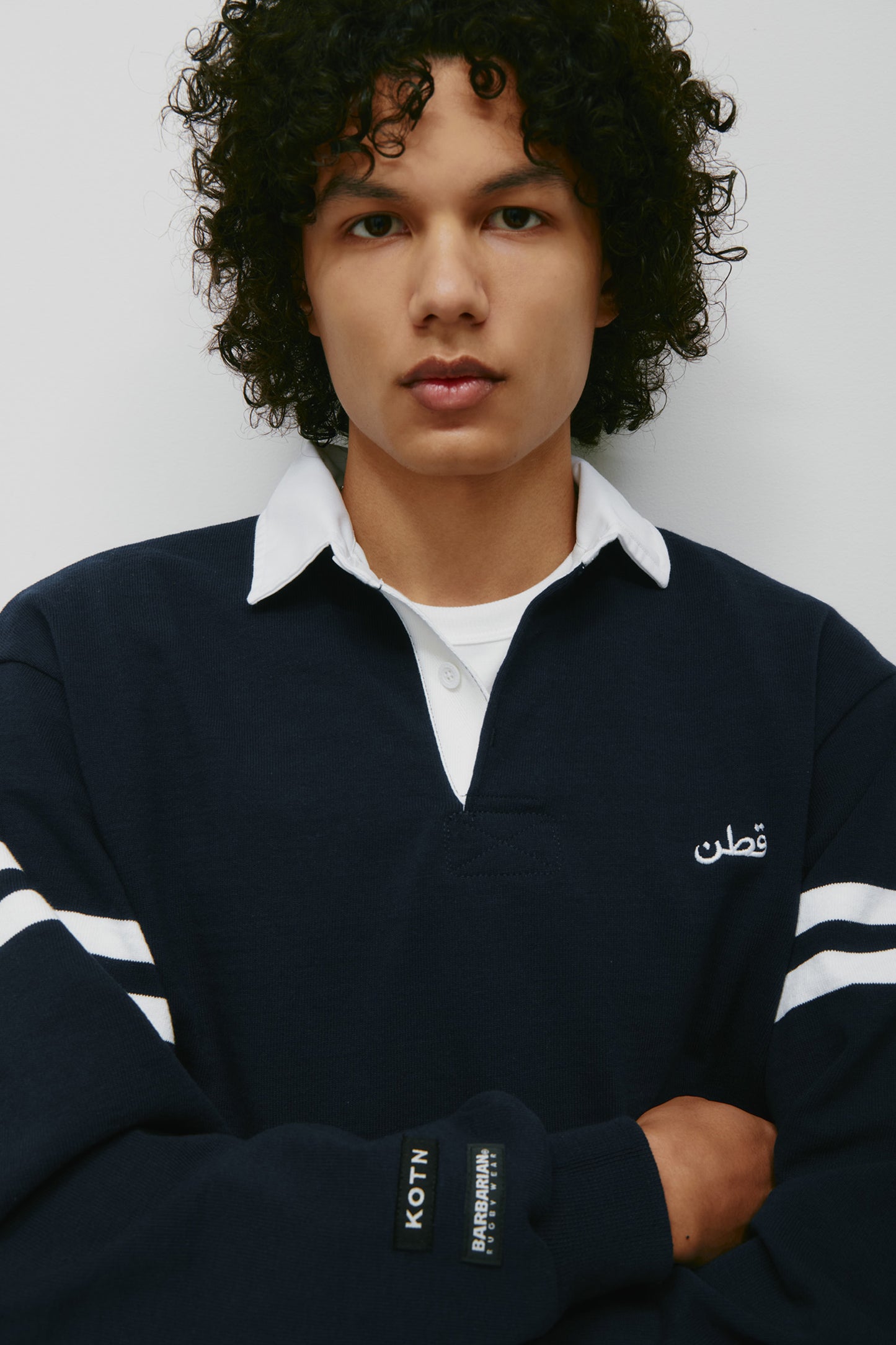 Barbarian Rugby in Navy/White