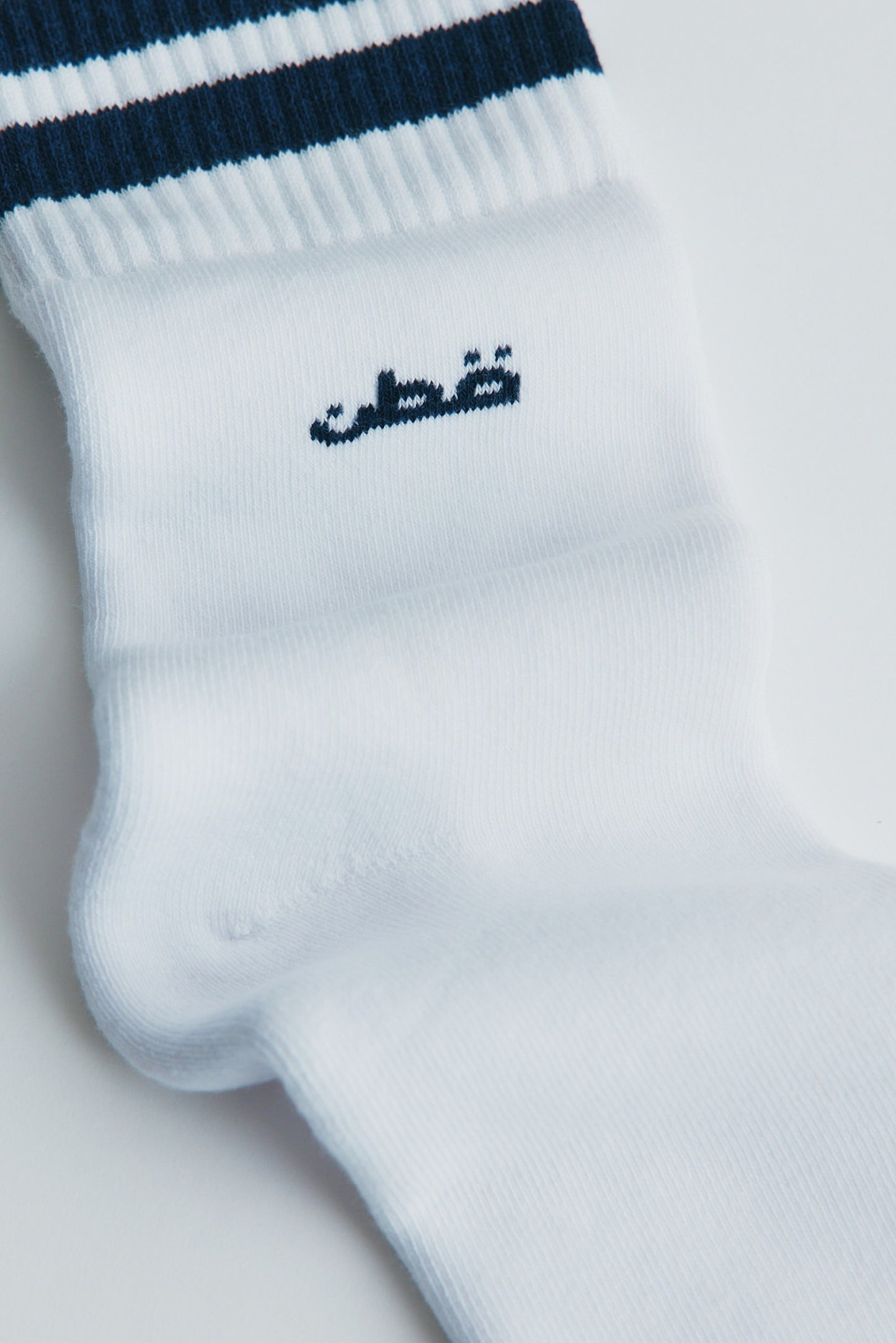 Crew Socks in Midnight Stripe