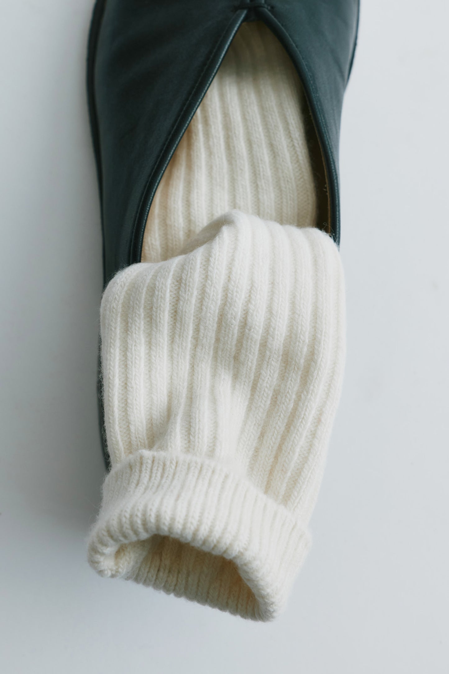 Highlands Sweater Socks in Marshmallow