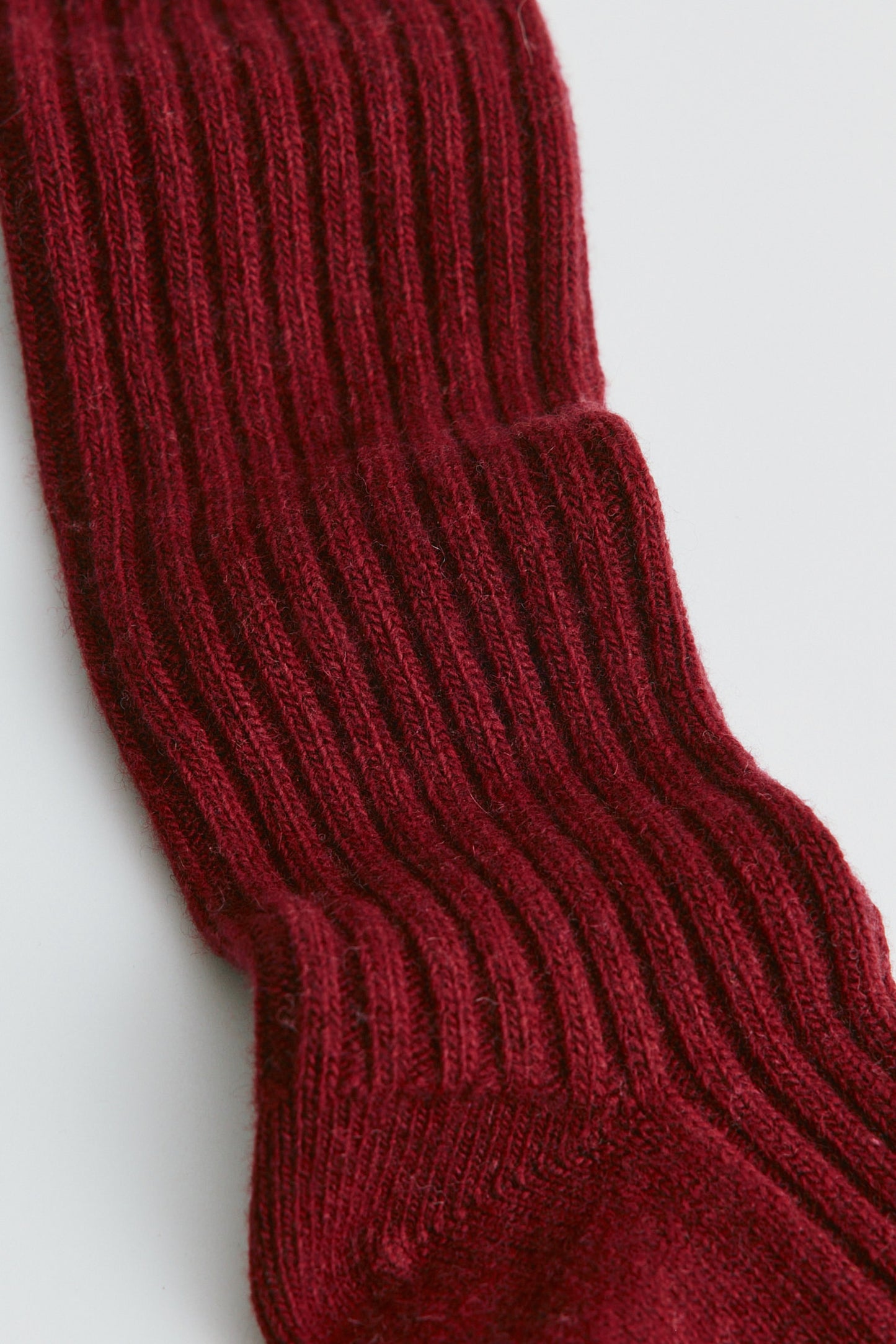 Highlands Sweater Socks in Sunstar Red