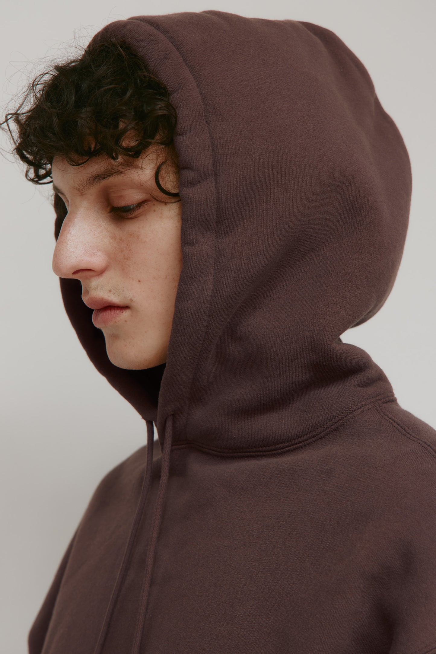 Men's Heavyweight Hoodie in Coffee Bean