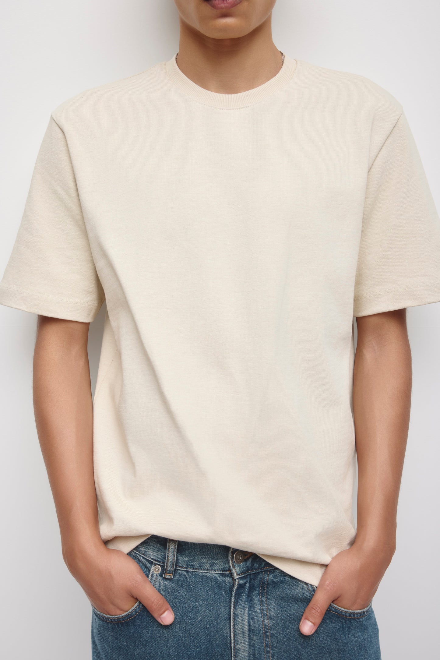 Men's Slub Tee in Birch