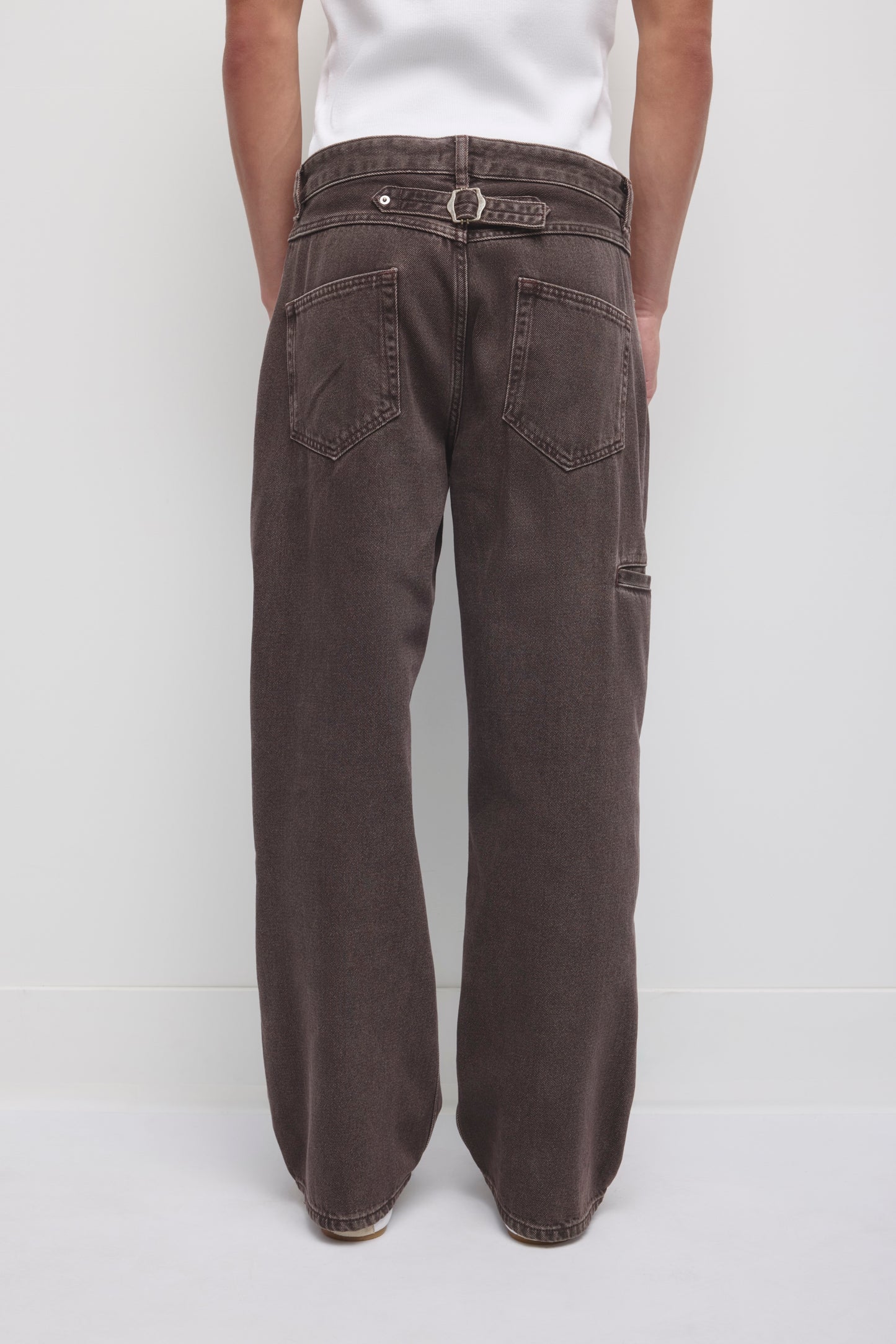 Men's Wadi Denim in Brown Wash