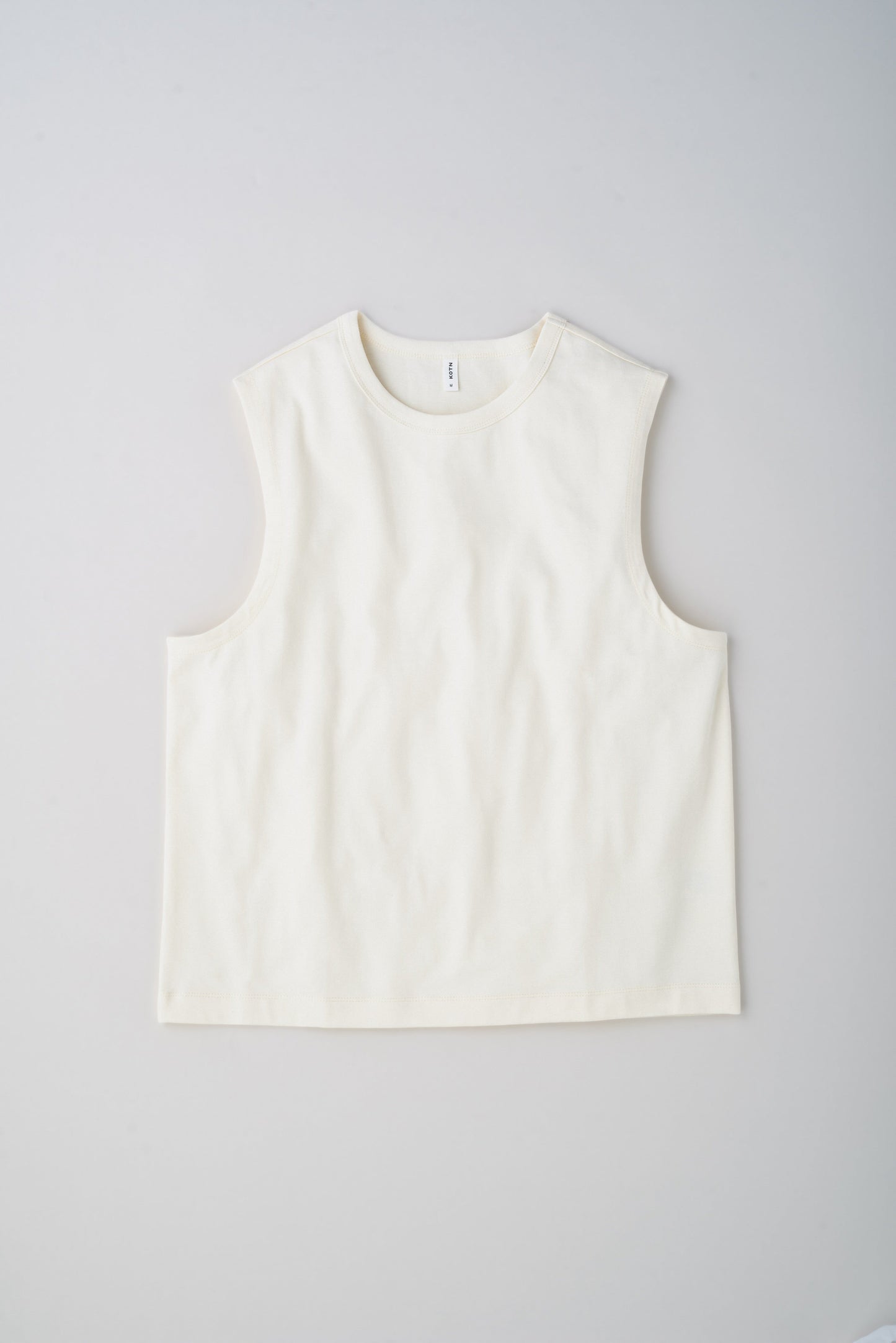 Men's Cut Off Tank in Marshmallow