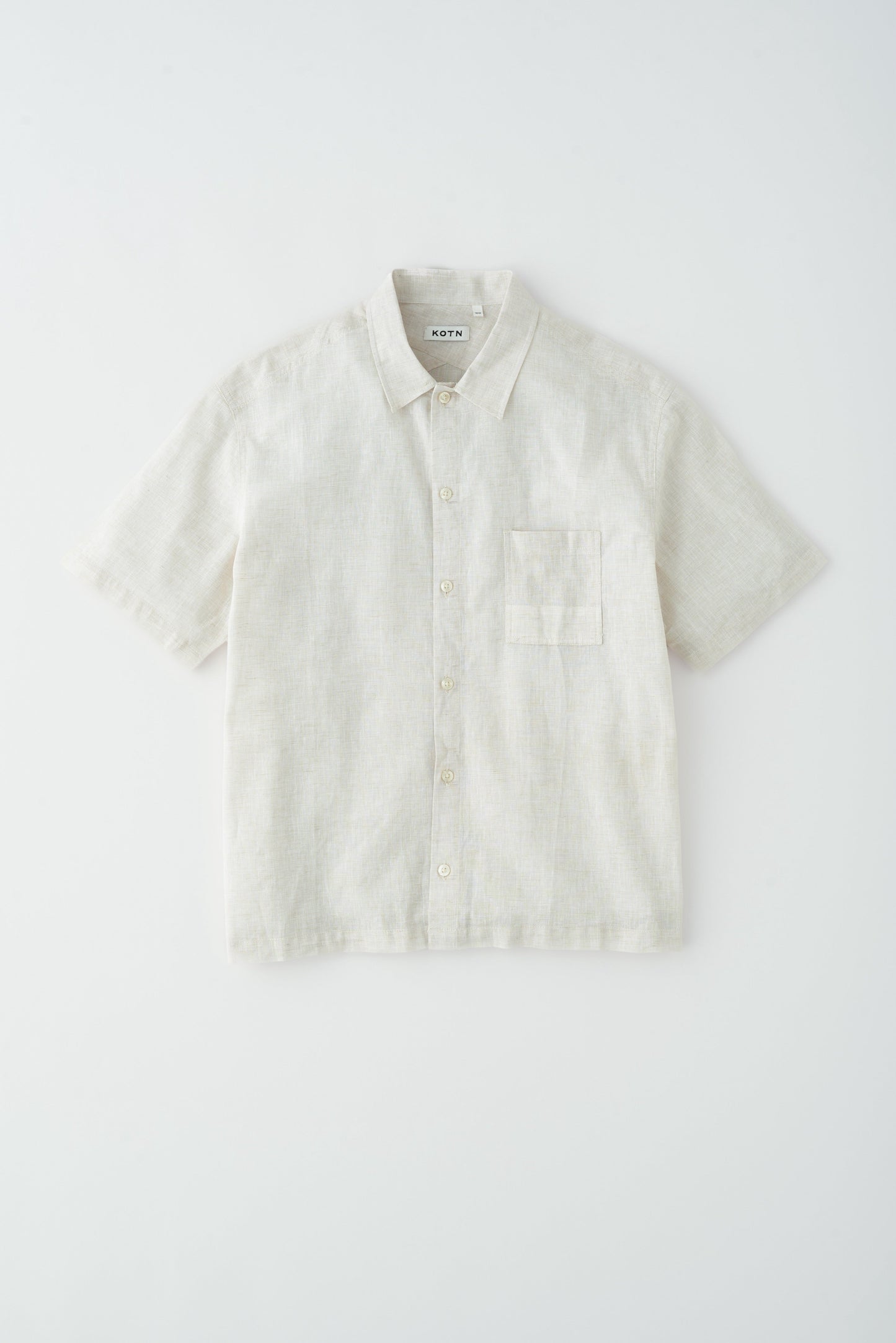 Men's Featherweight Short Sleeve Shirt in Wood Ash