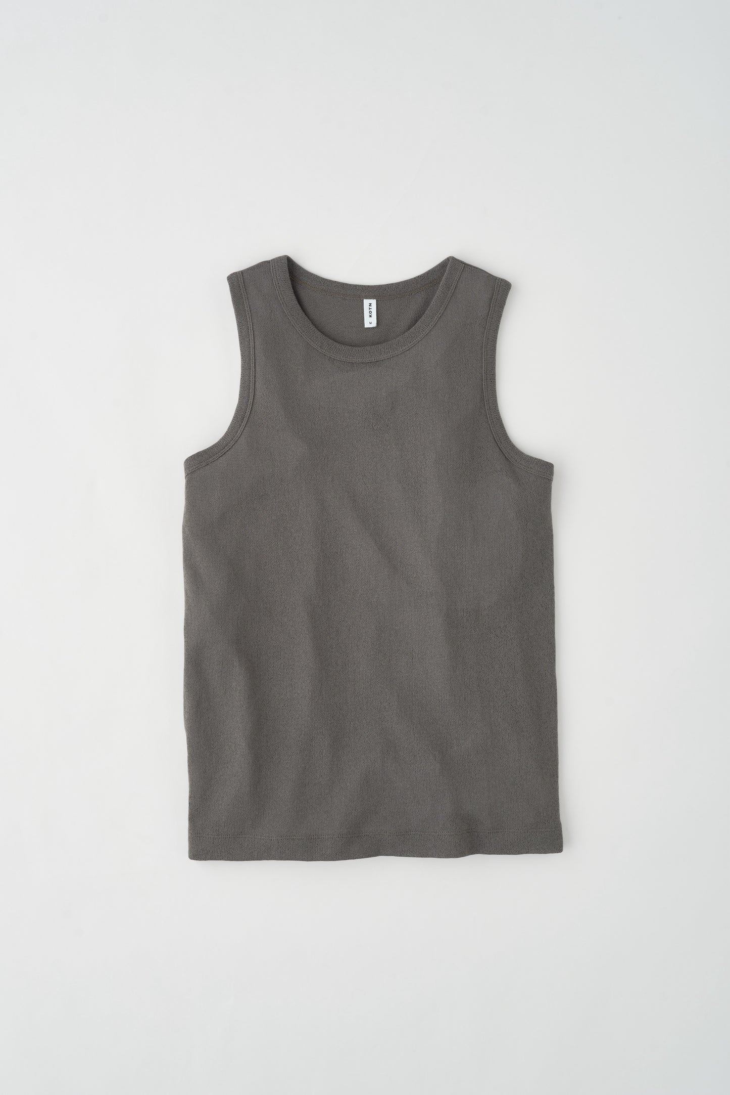 Men's Luxor Jersey Tank in Dark Taupe