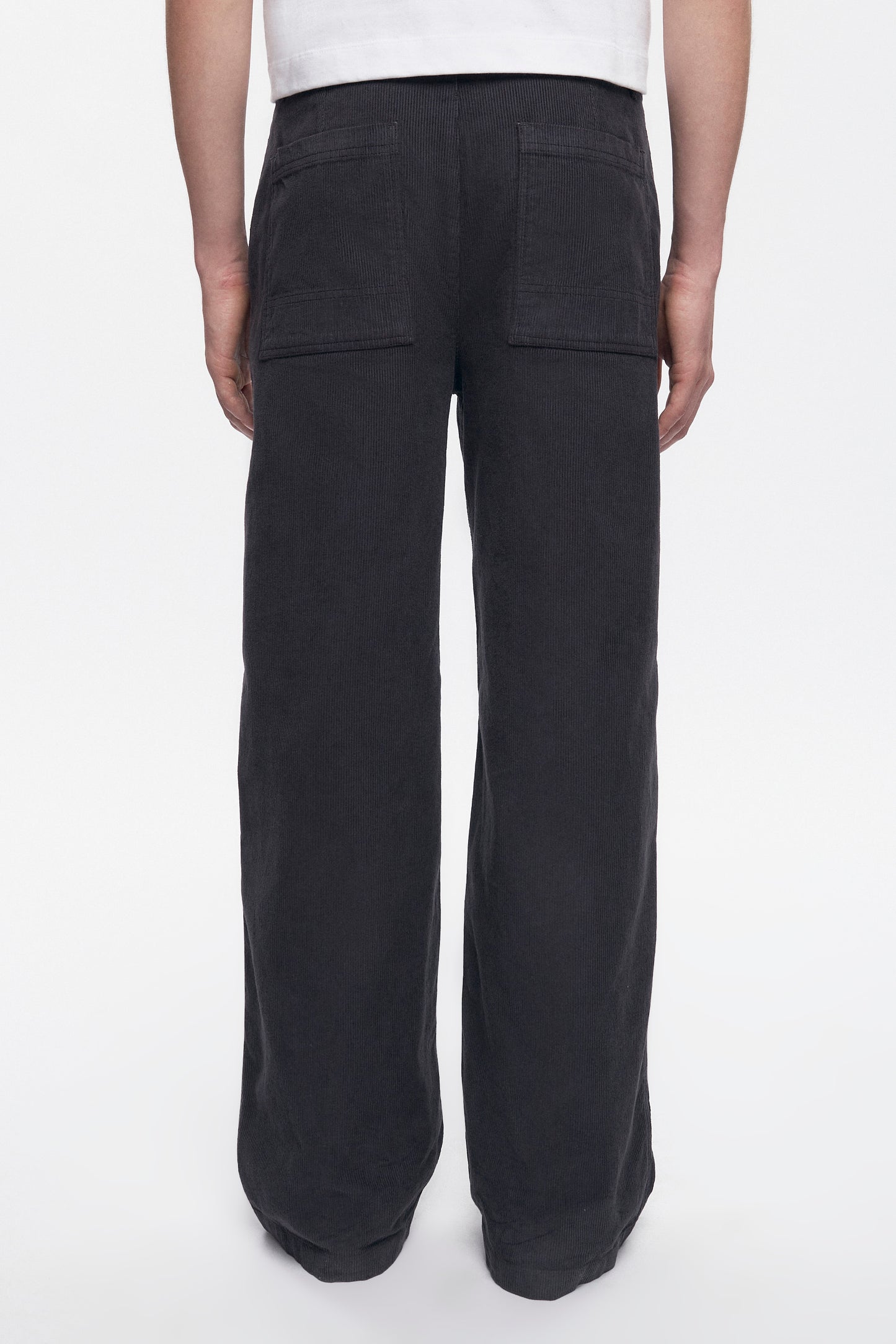 Men's Cord Work Pant in Black