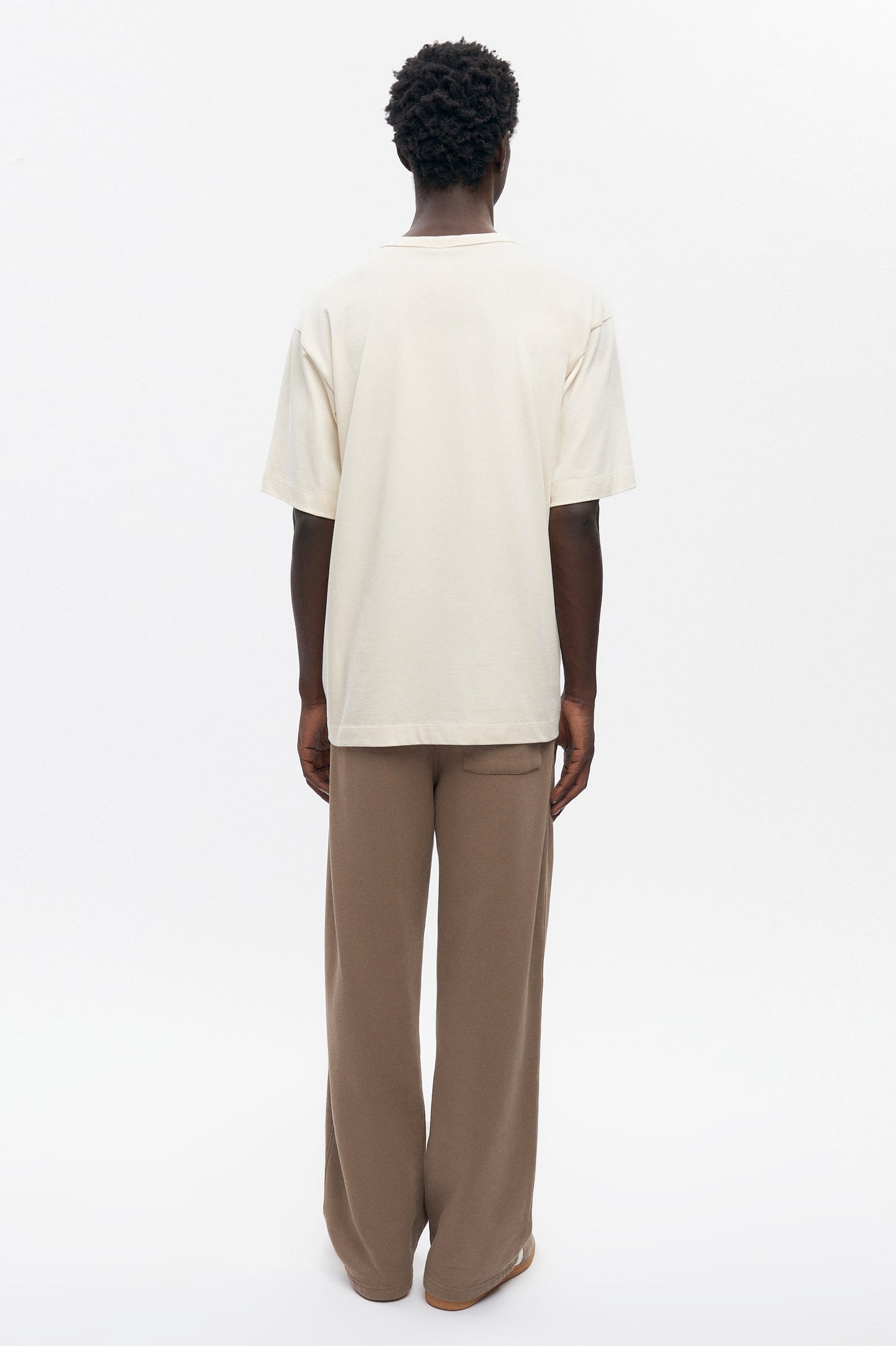 Men's Essential Straight Sweatpant in Taupe