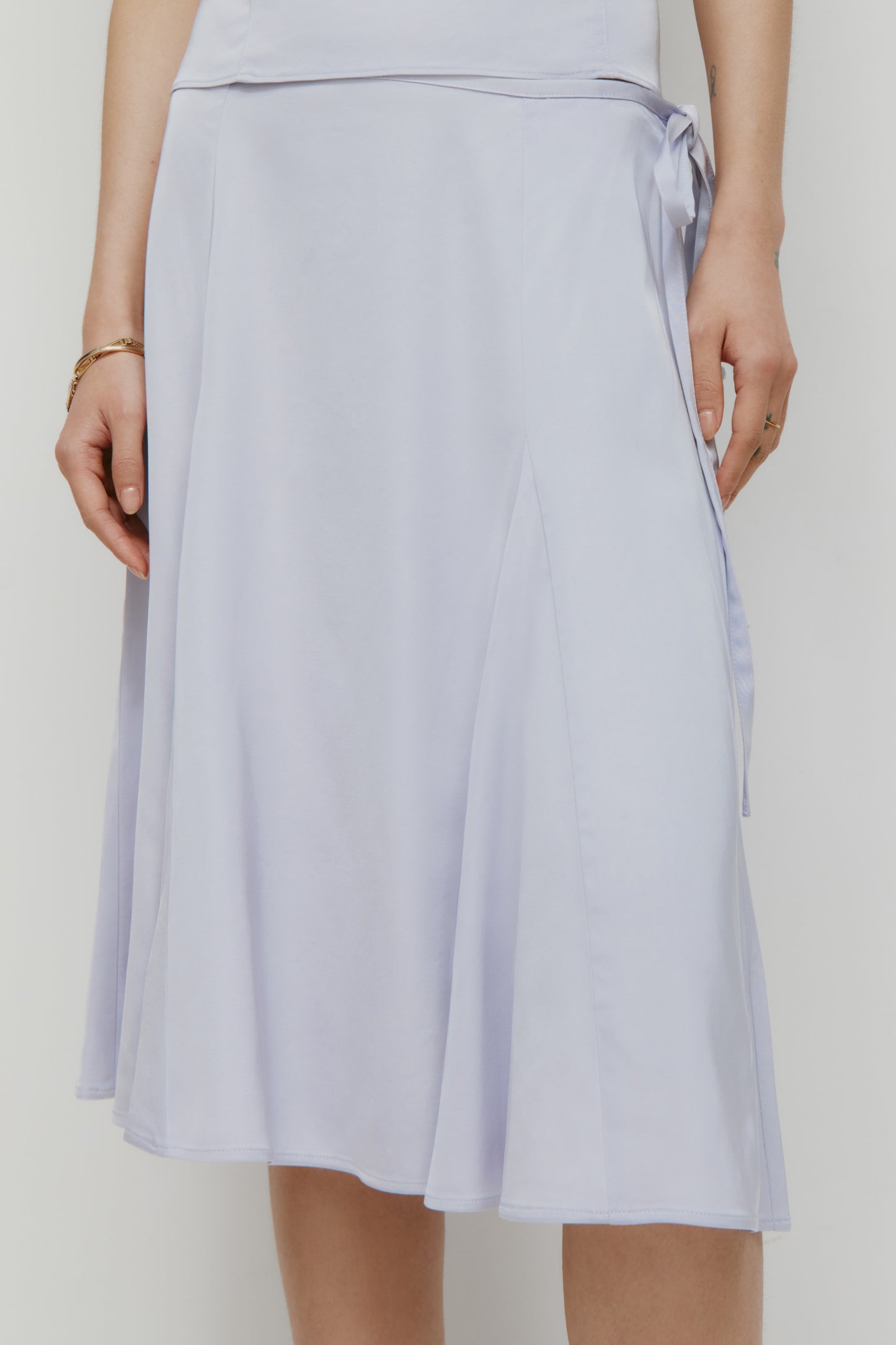 Women's Layali Midi Skirt in Thistle