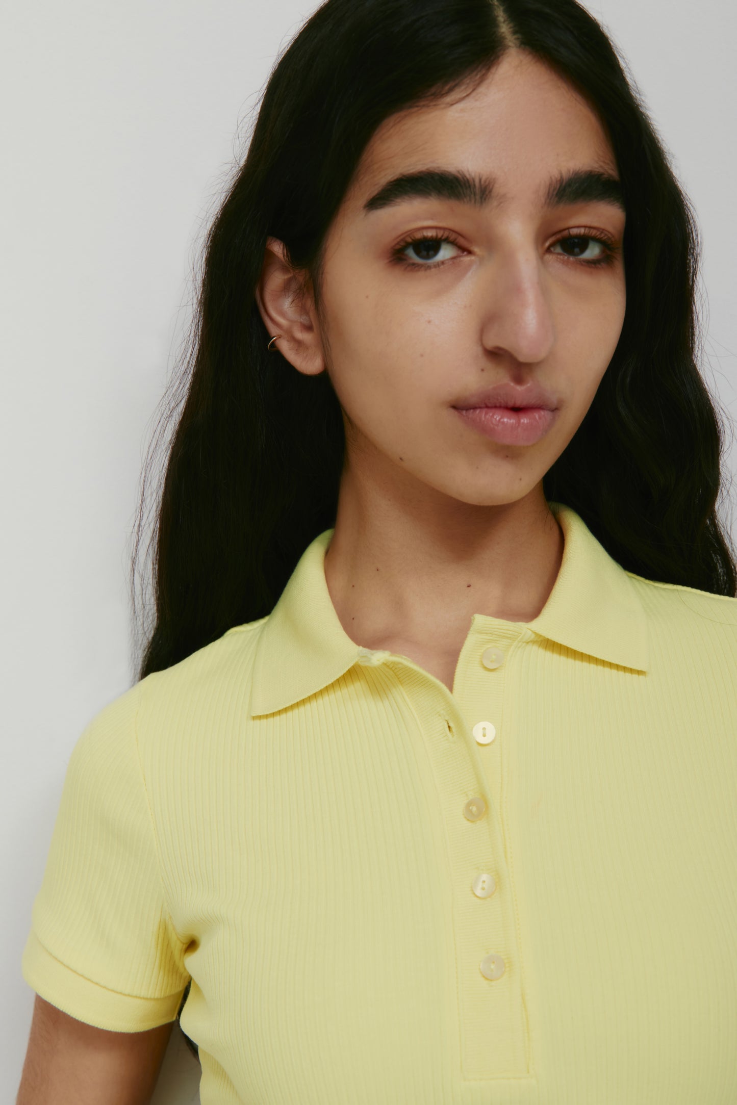Women's Rib Polo in Sorbet