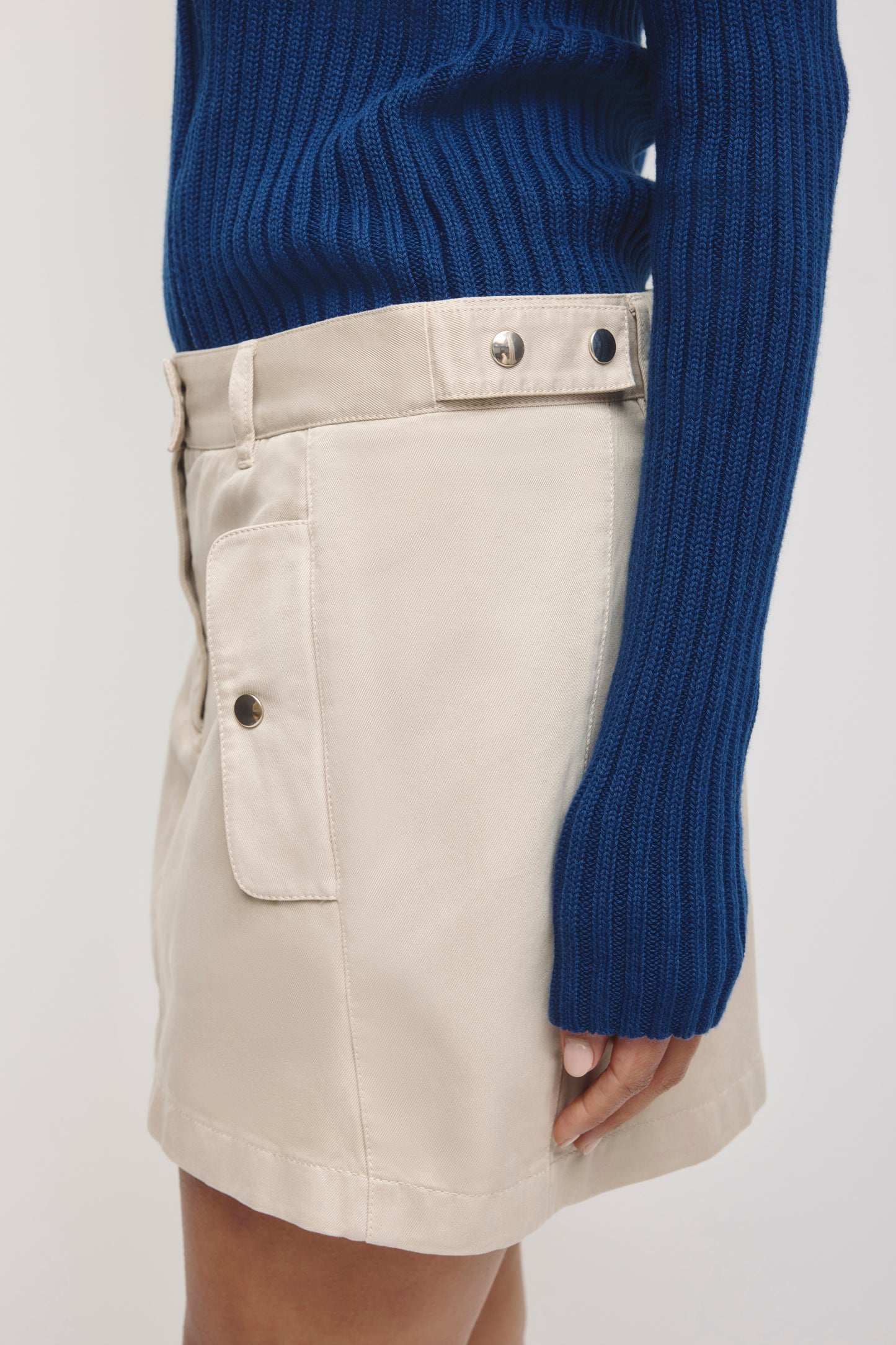 Women's Yara Mini Skirt in Pure Cashmere