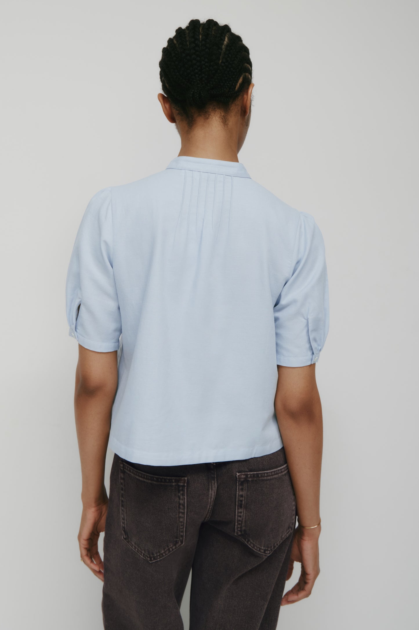 Women's Zayna Shirt in Blue Aura