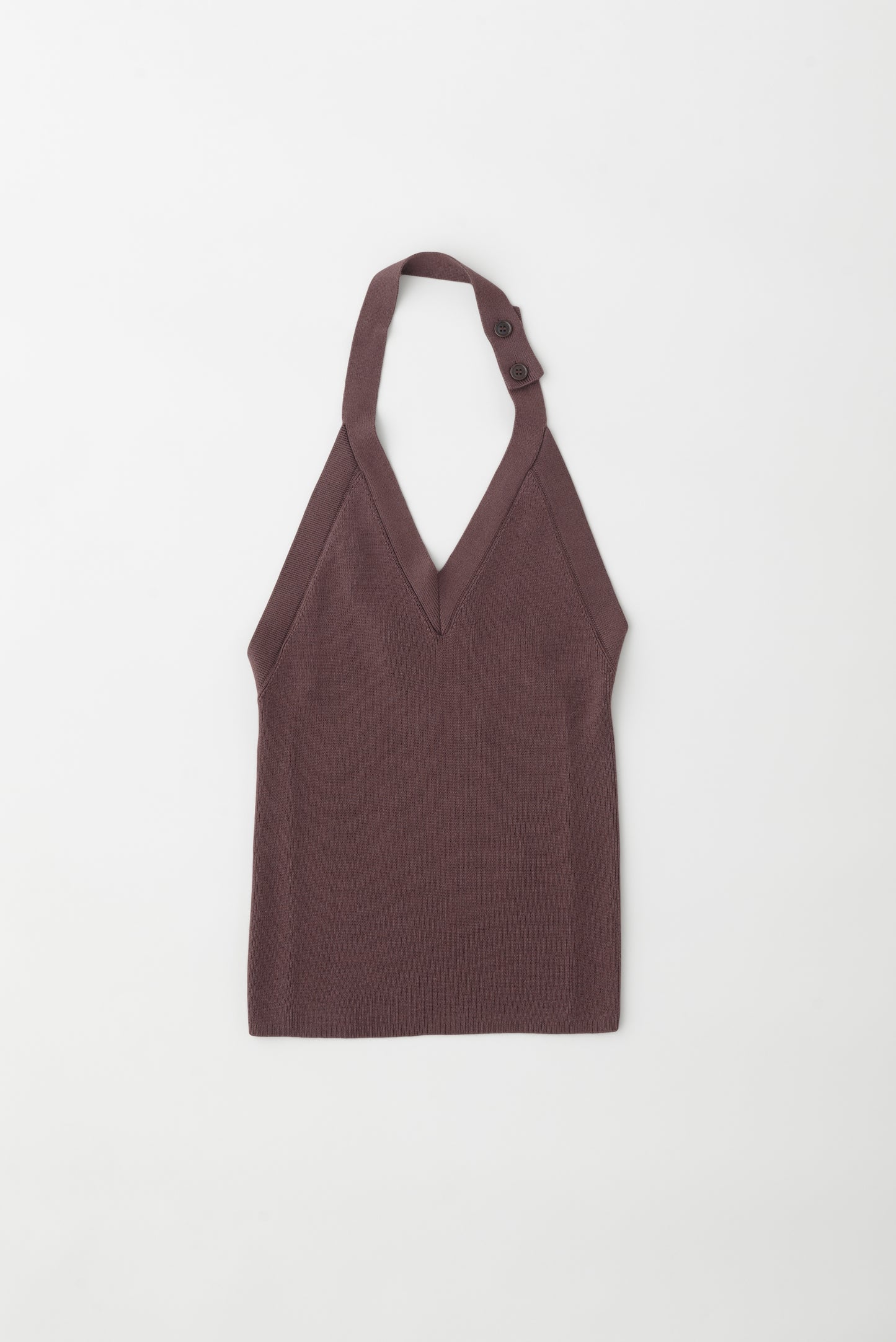 Women's Iris Knit Halter in Cocoa