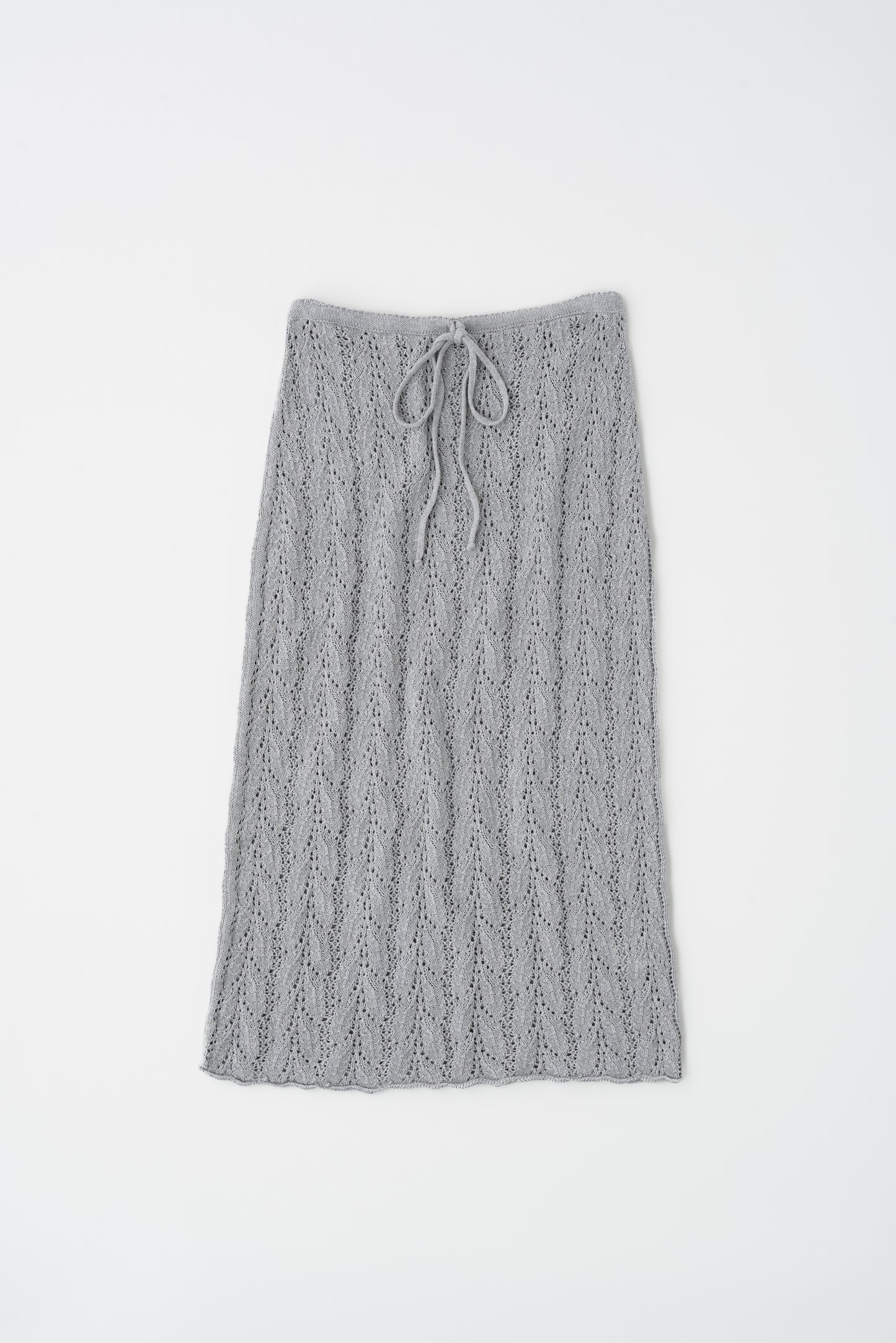 Women's Kamilah Cable Skirt in Heather Grey