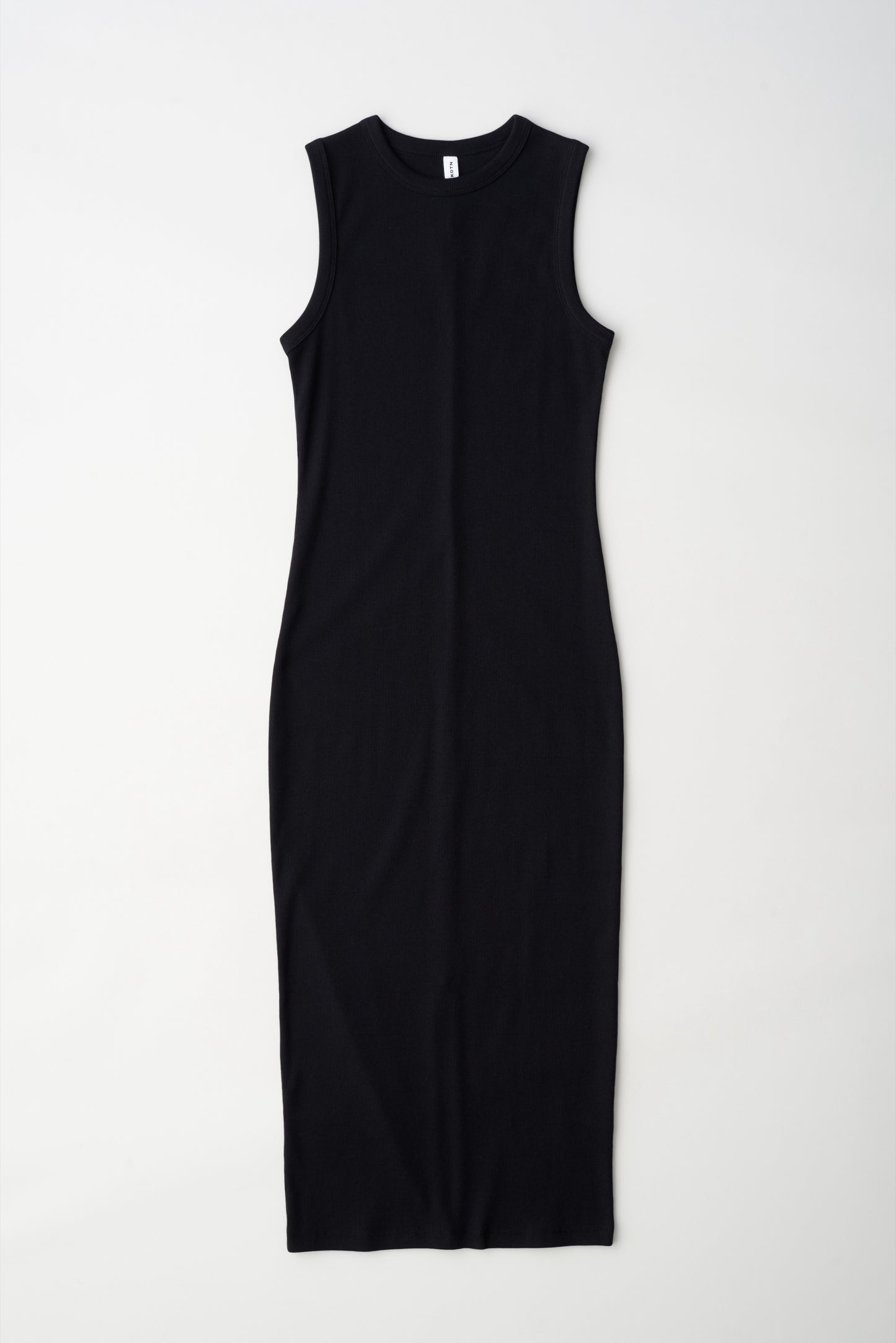 Women's Midi Racer Dress in Black