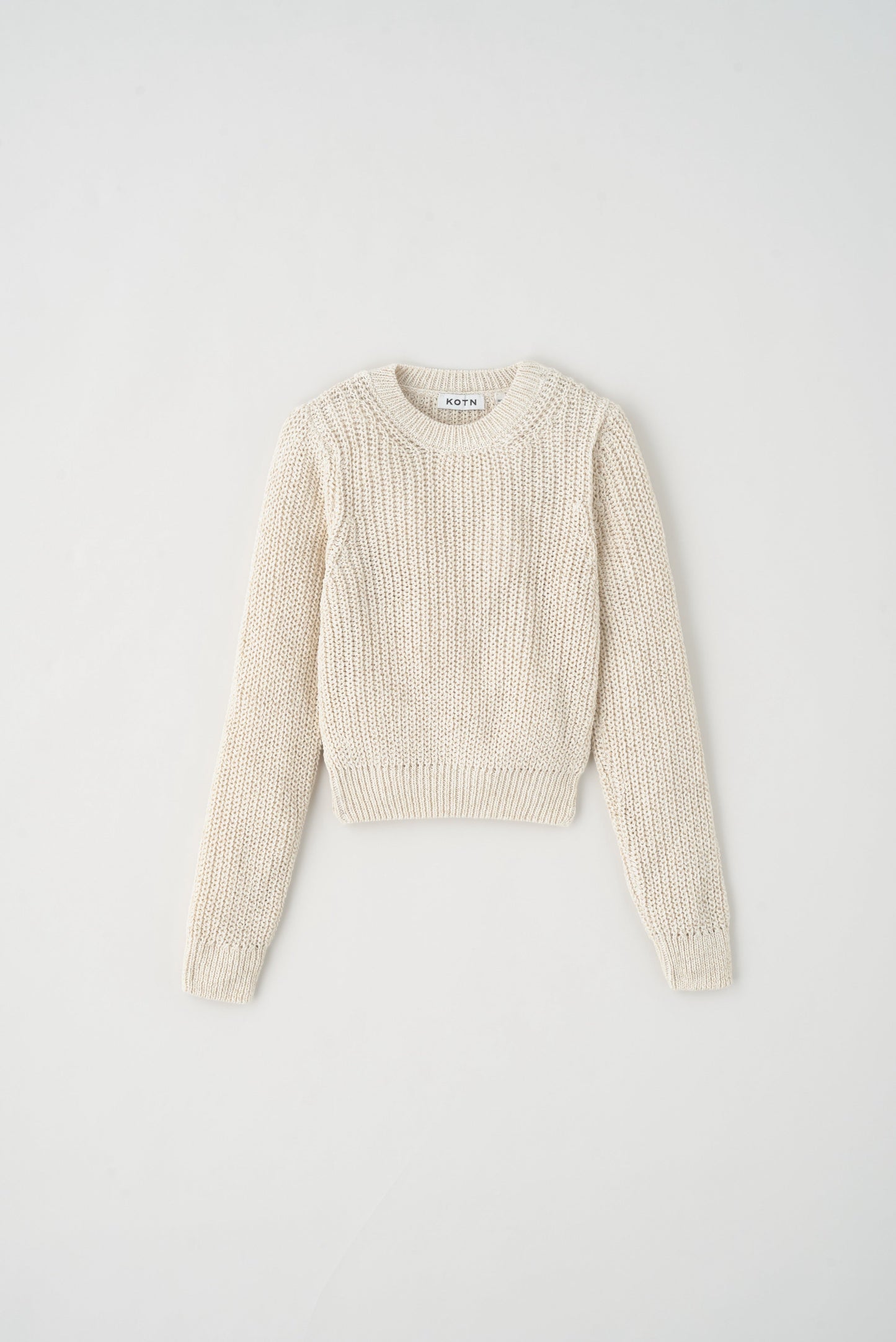 Women's Orman Knit Longsleeve in Natural Mix