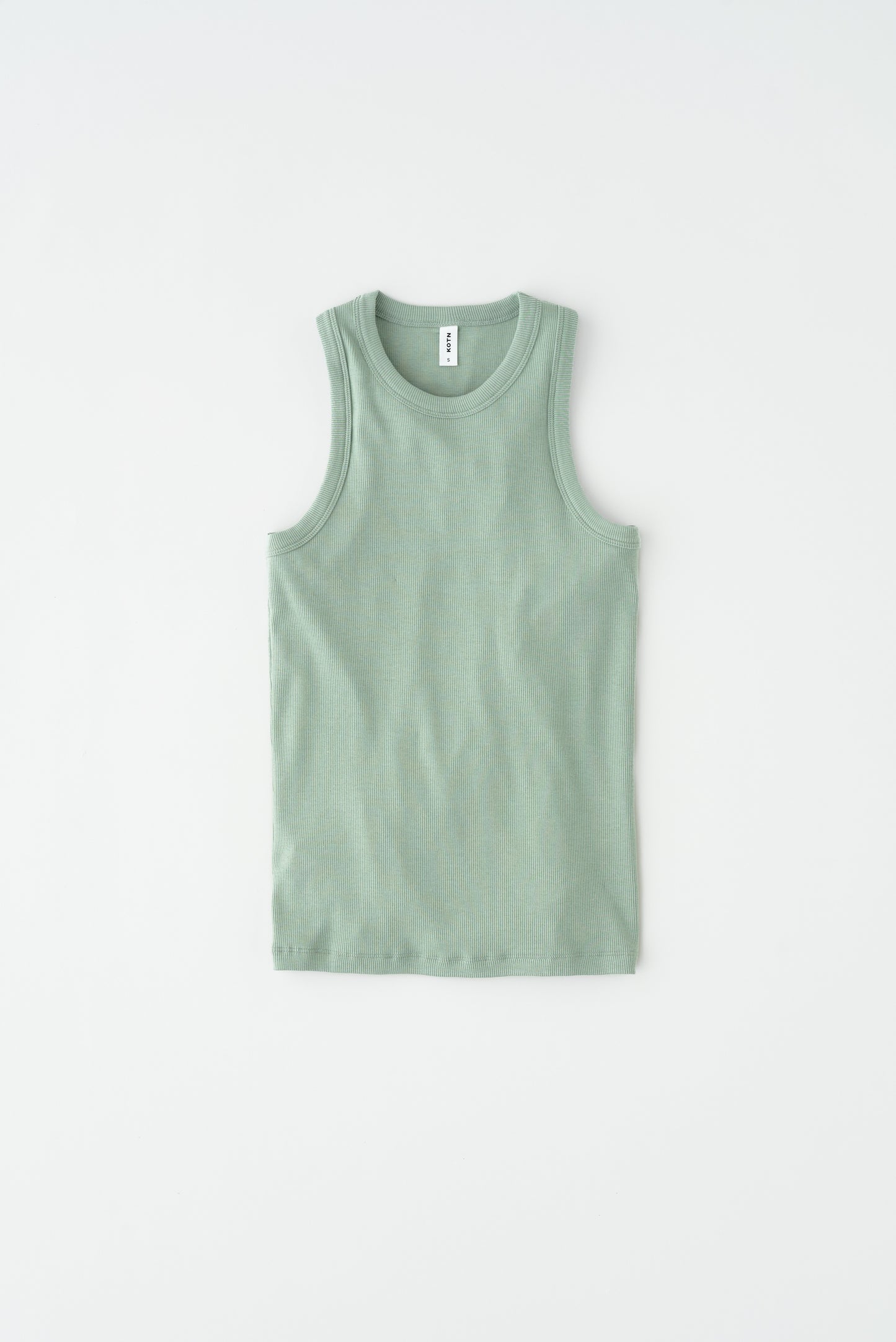 Women's Racer Tank in Lily Pad