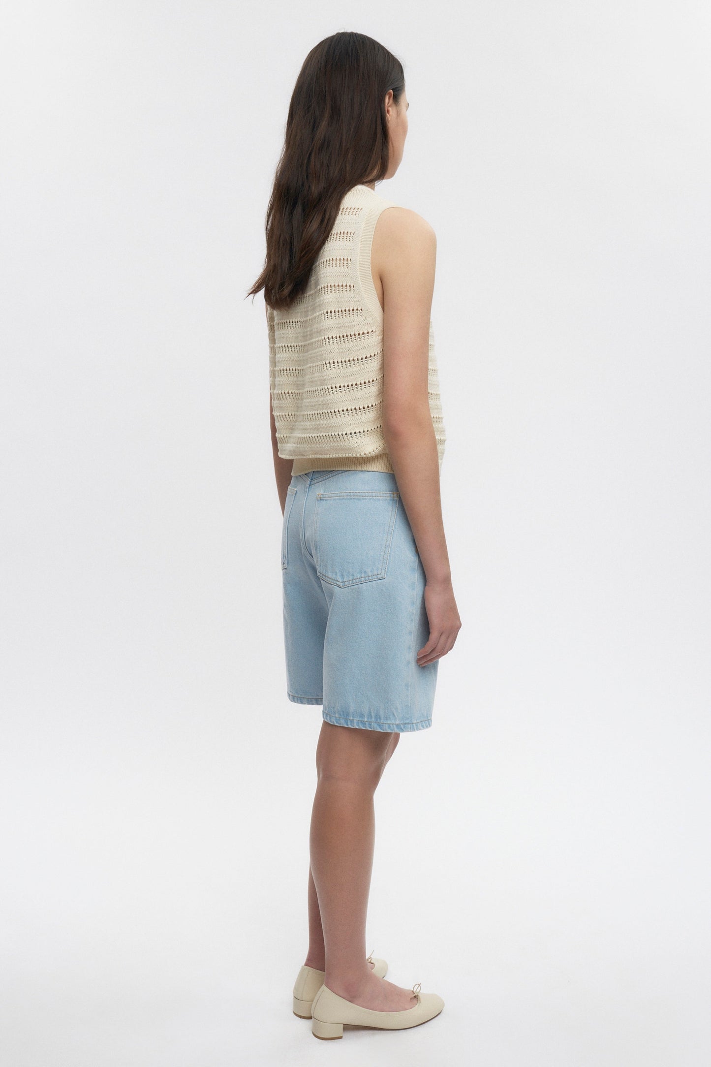 Women's Acacia Knit Tank in Natural