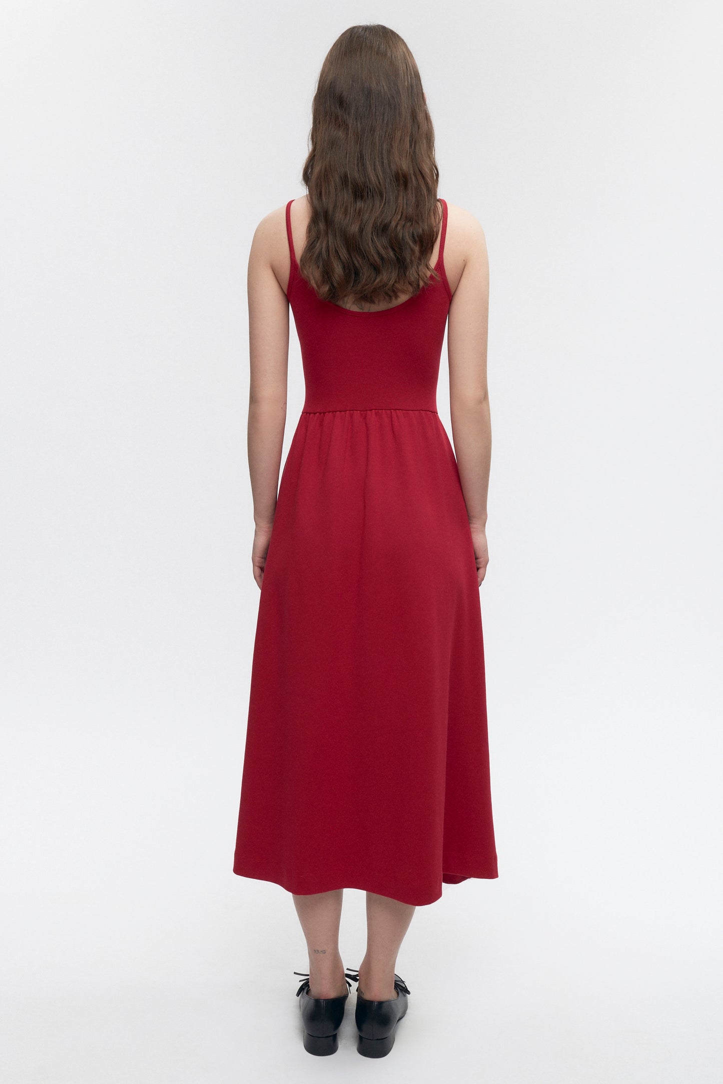Women's Ballet Dress in Jester Red