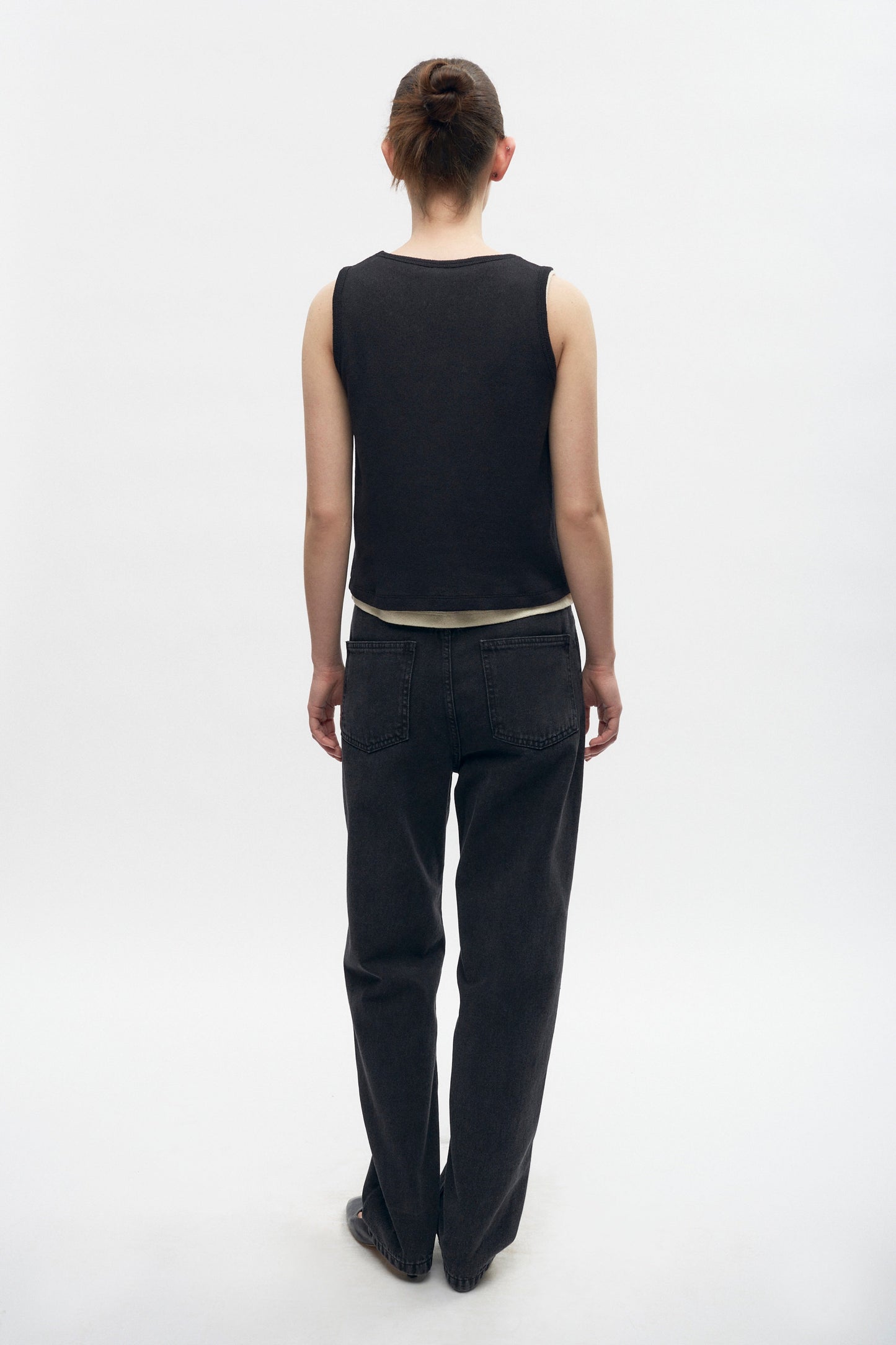 Women's Luxor Jersey Tank in Black