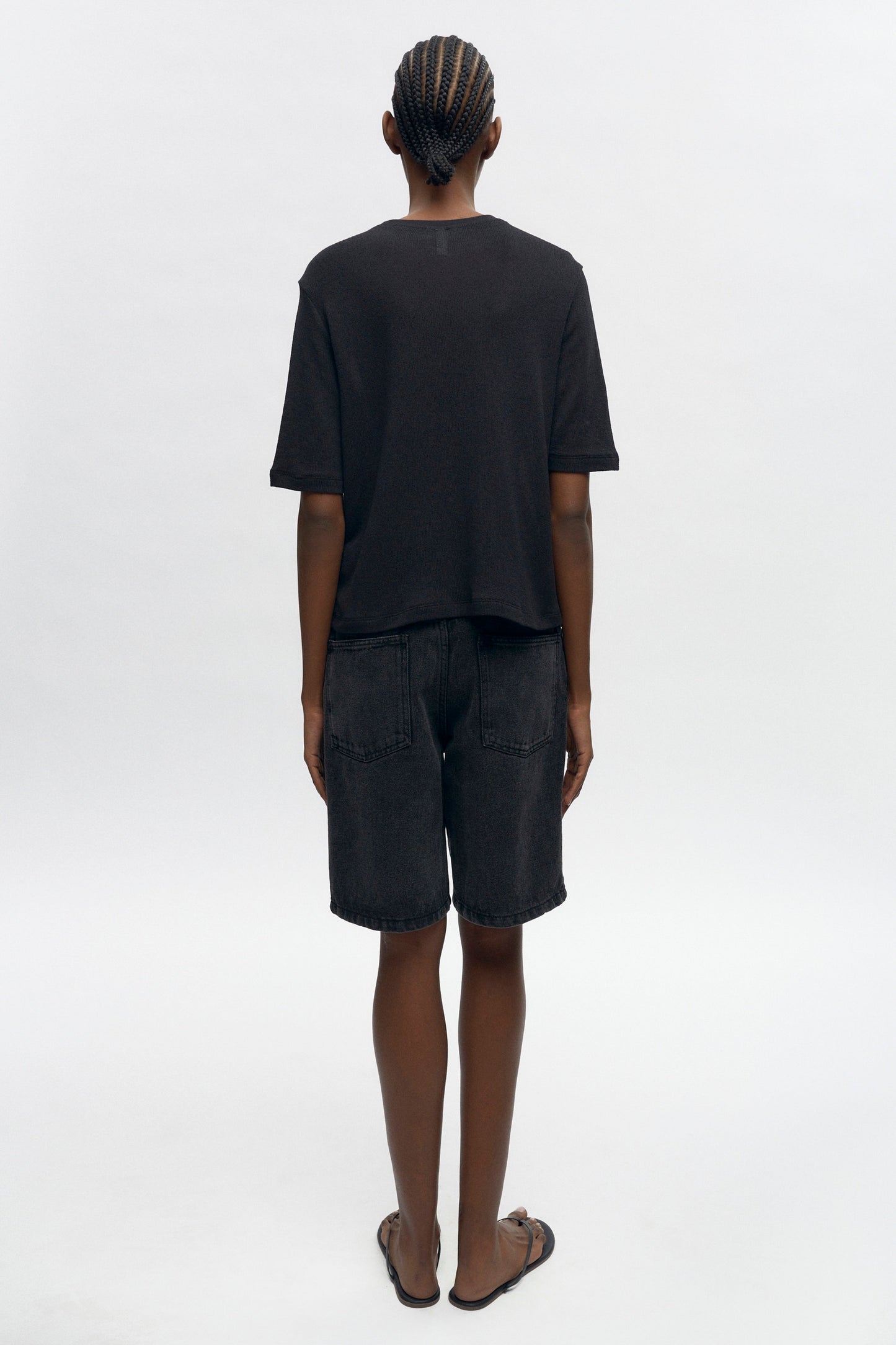 Women's Luxor Jersey Tee in Black