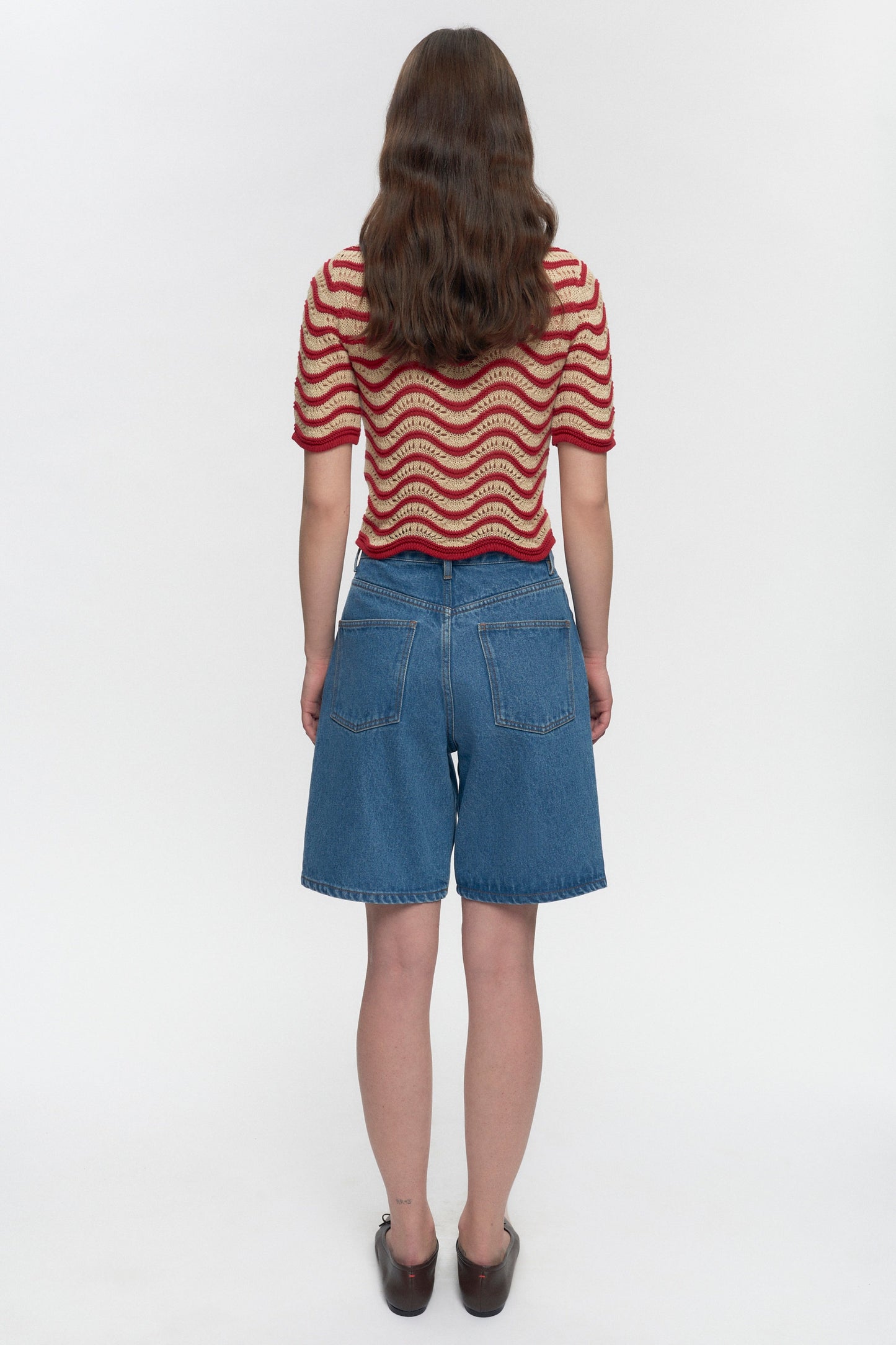 Women's Sabah Polo in Jester Red/Natural