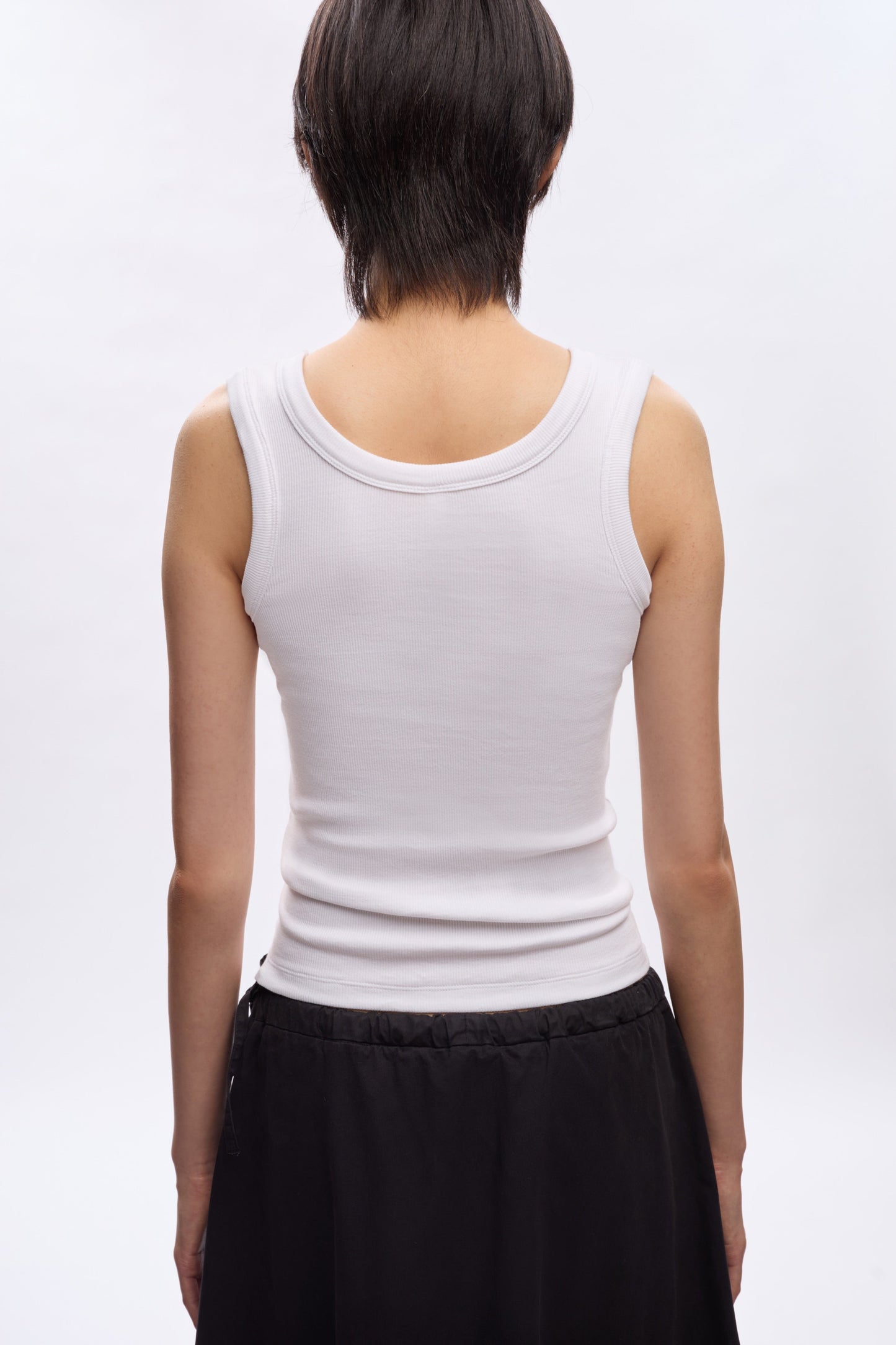 Women's Set Tank in White