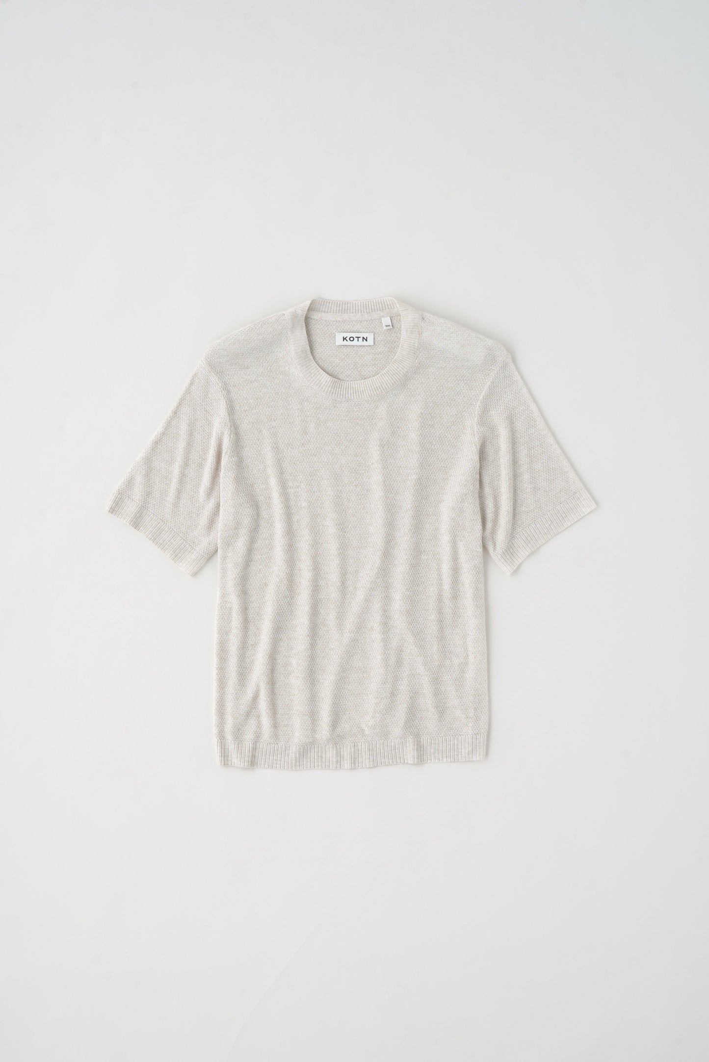 Women's Mesh Tee in Natural