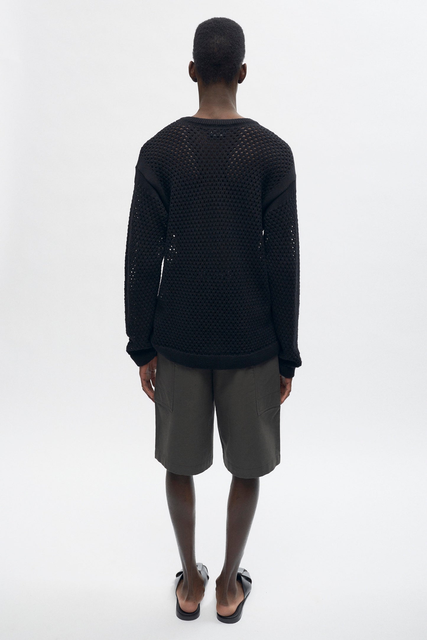 Men's Mina Sweater in Black
