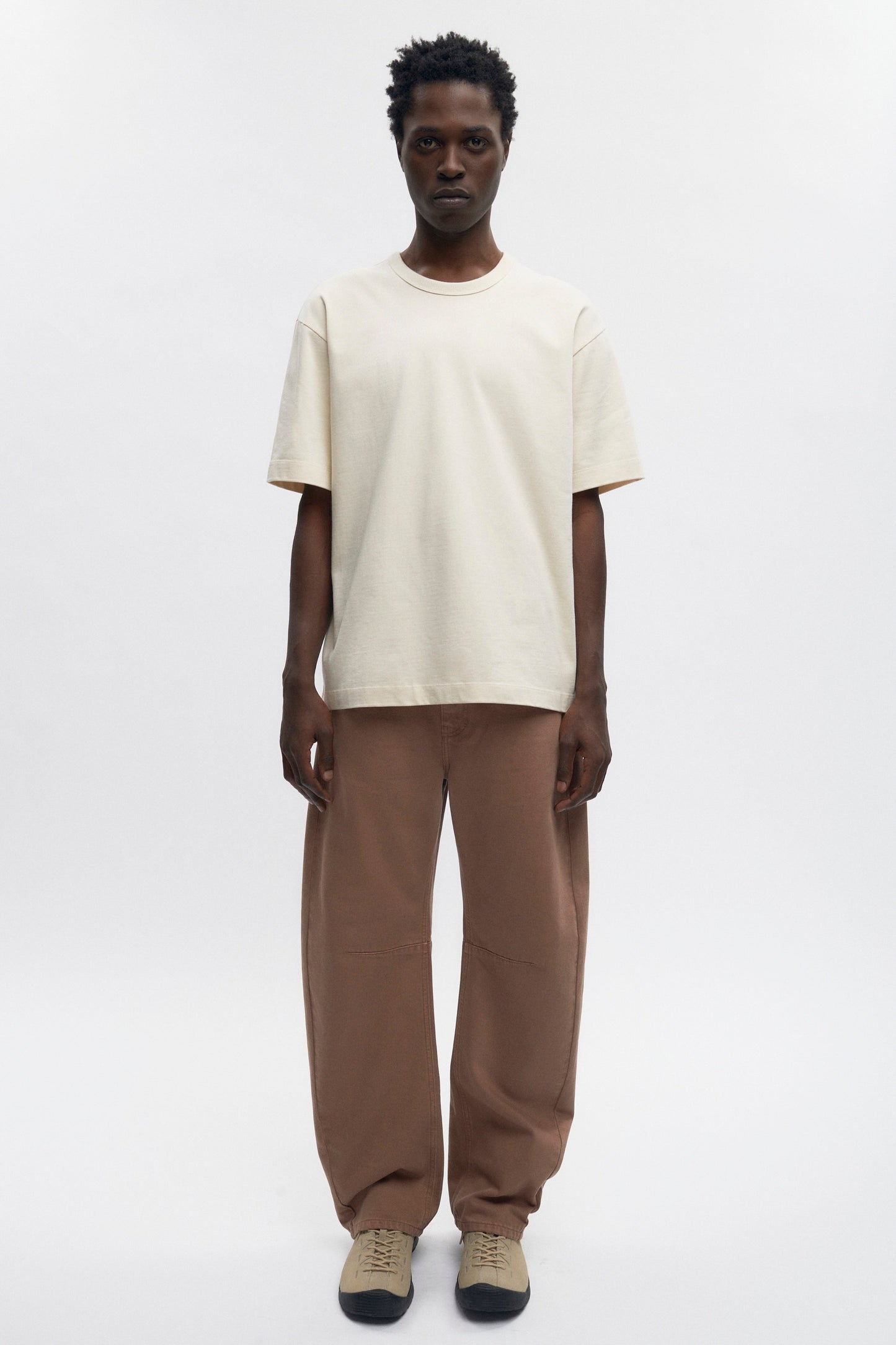 Men's Heavyweight Easy Crew in Natural