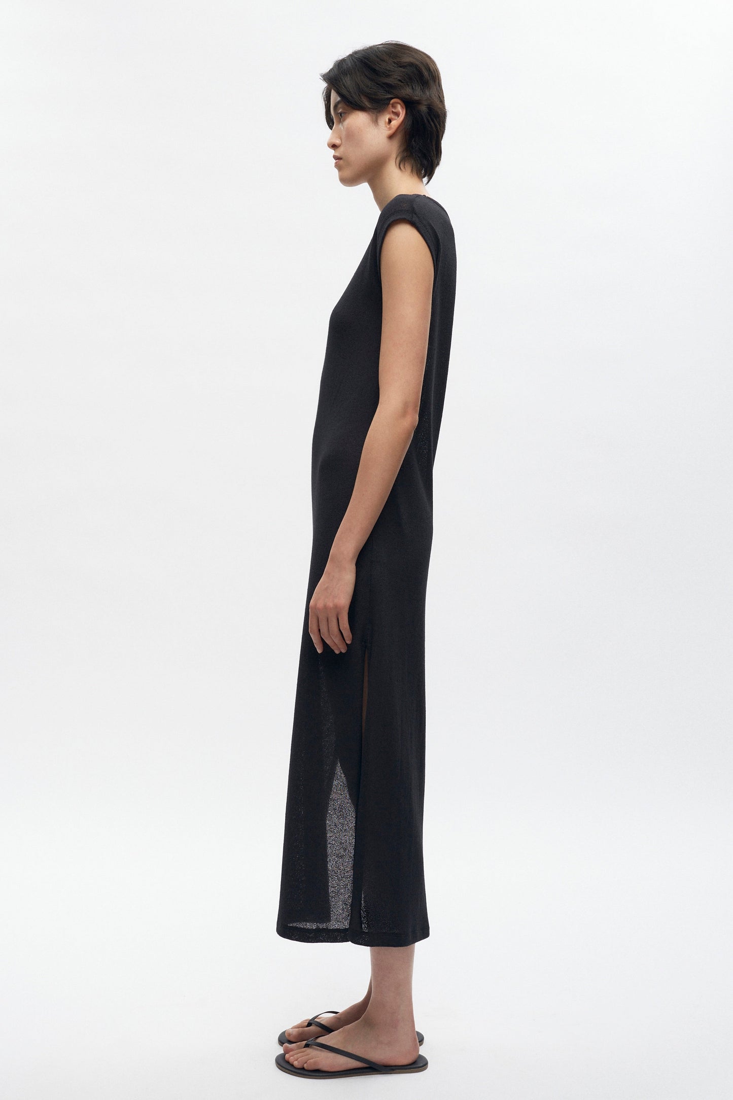 Women's Luxor Jersey Dress in Black