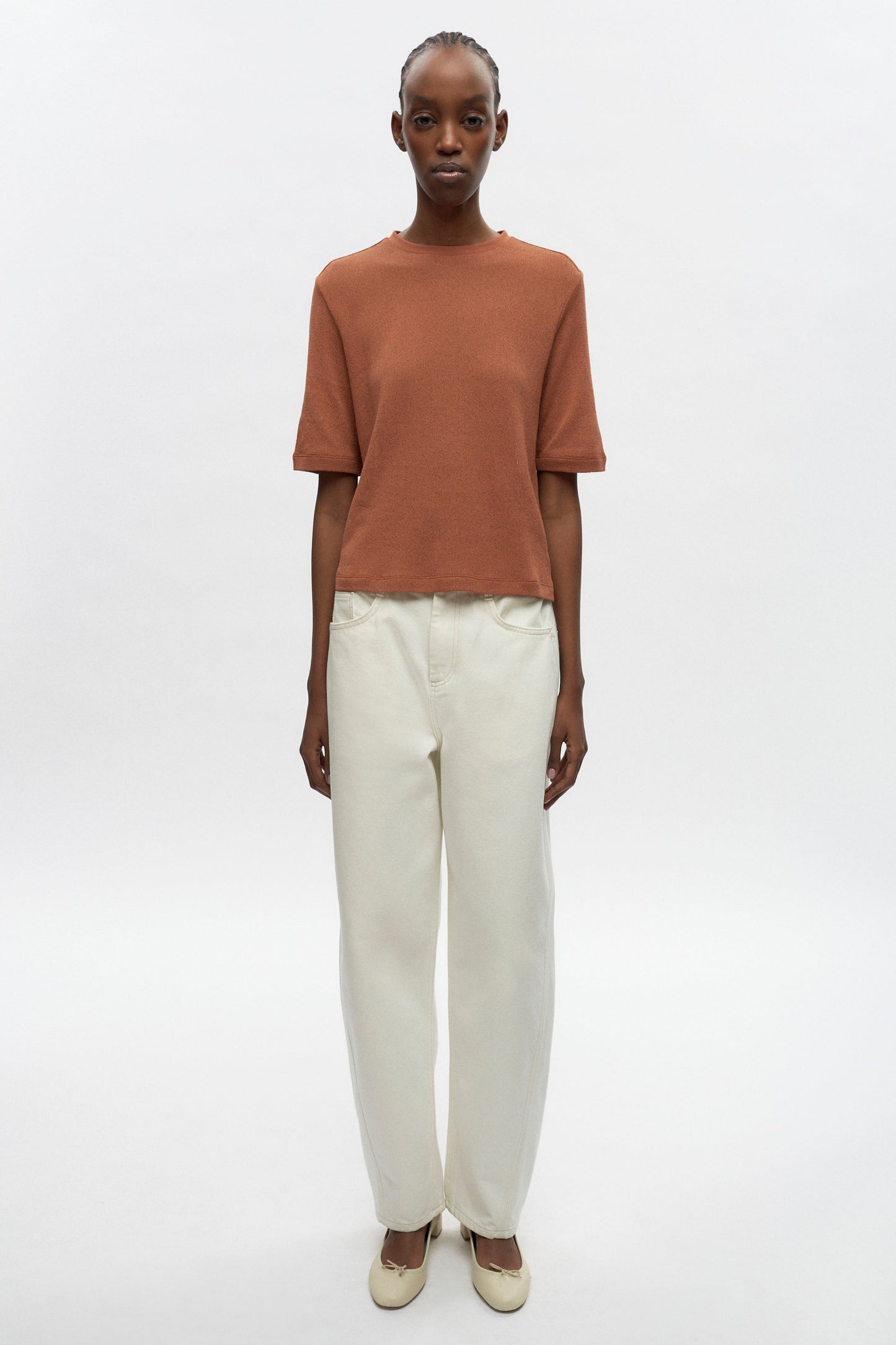 Women's Luxor Jersey Tee in Sienna