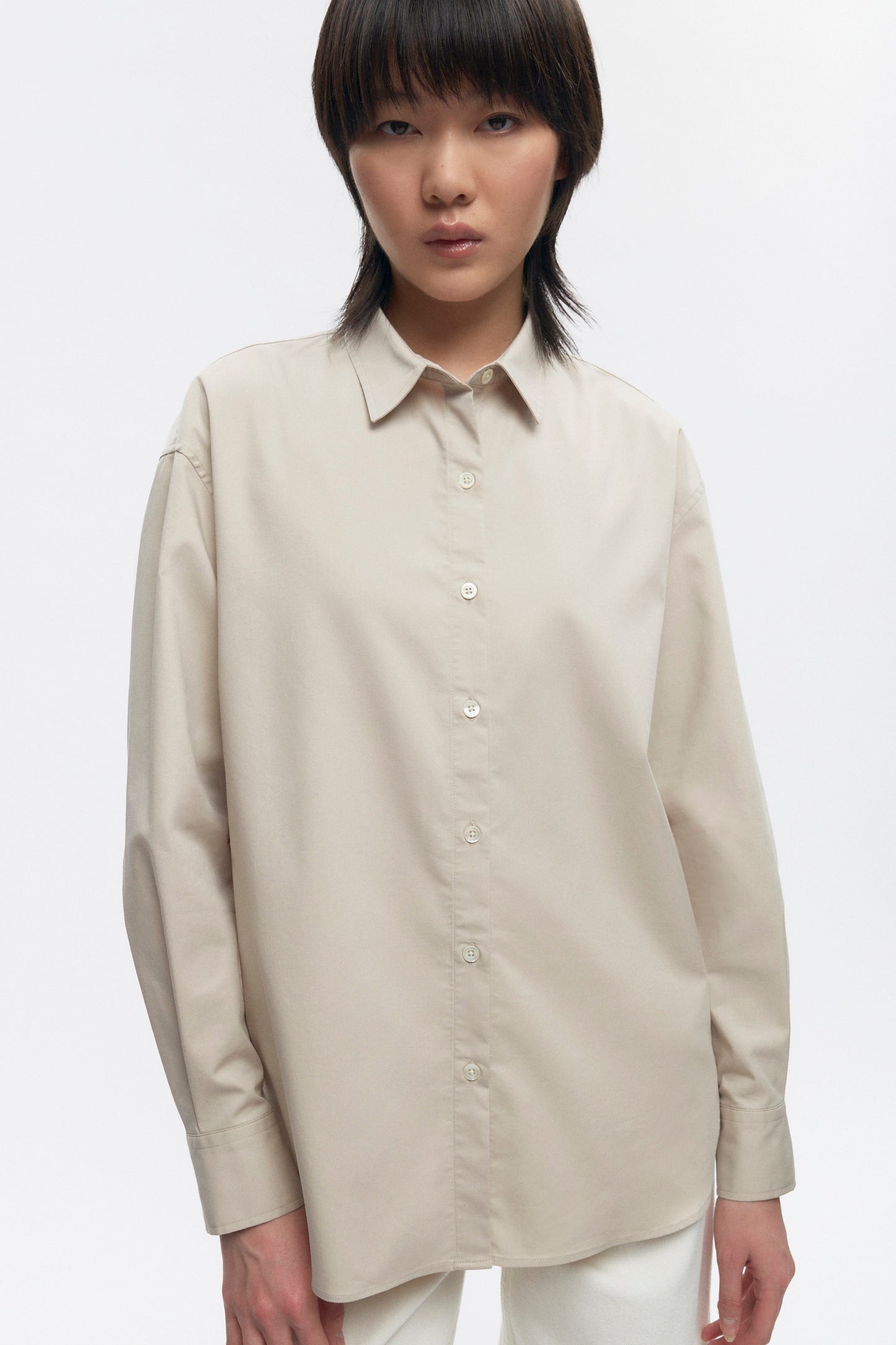 Women's Merire Shirt in Fog