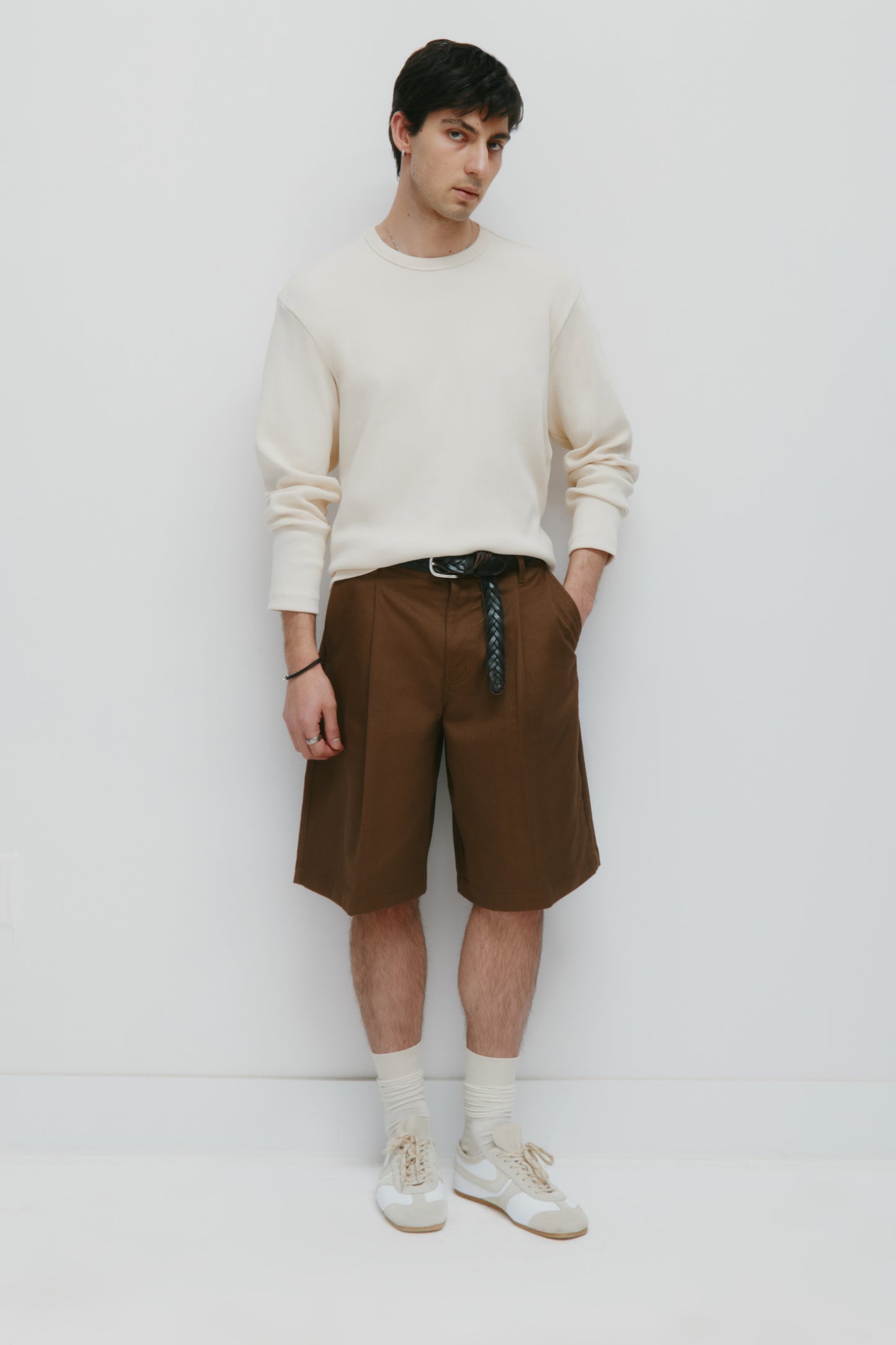 Men's Nilus Shorts in Walnut