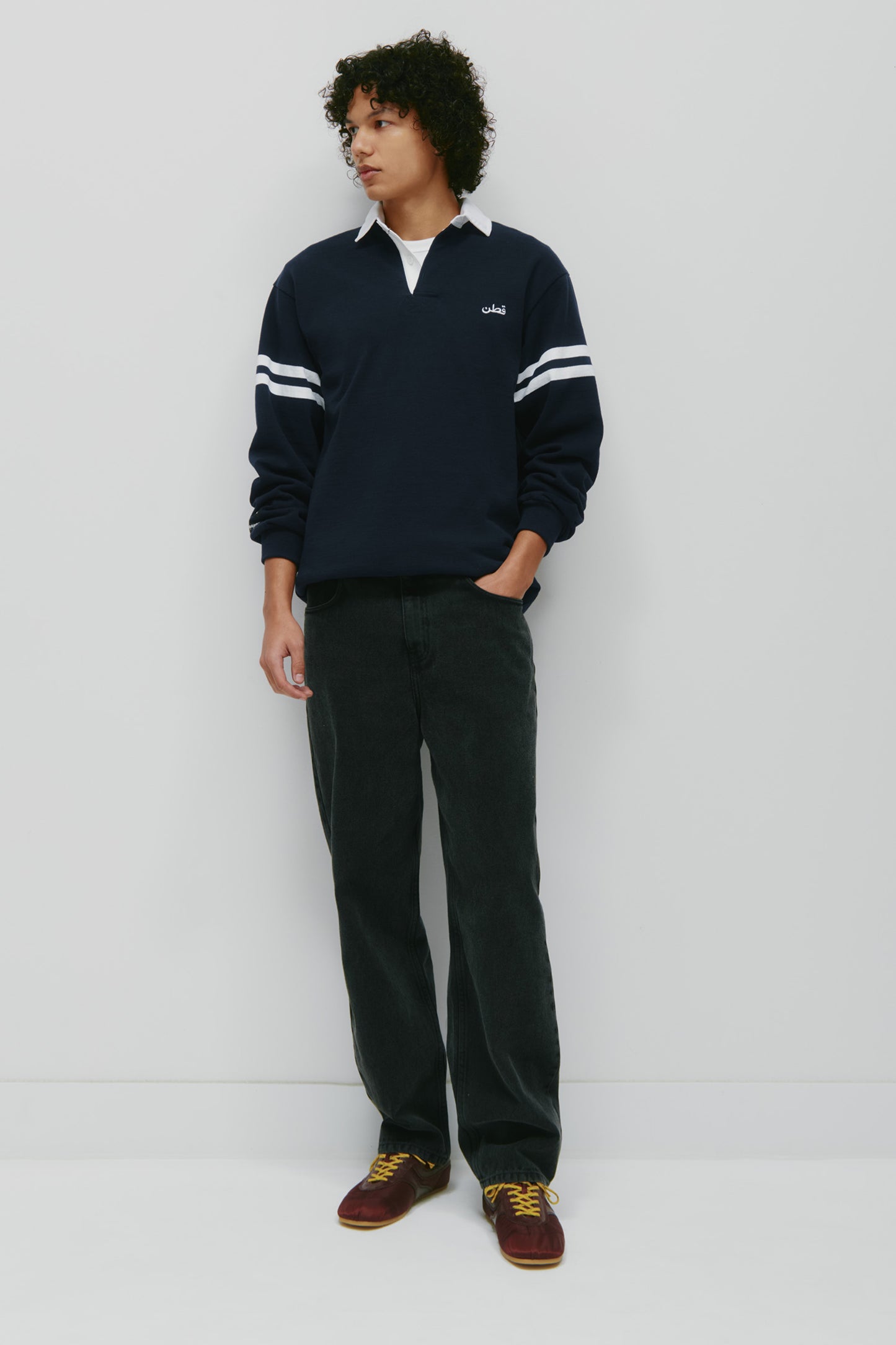 Barbarian Rugby in Navy/White