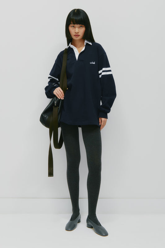 Barbarian Rugby in Navy/White