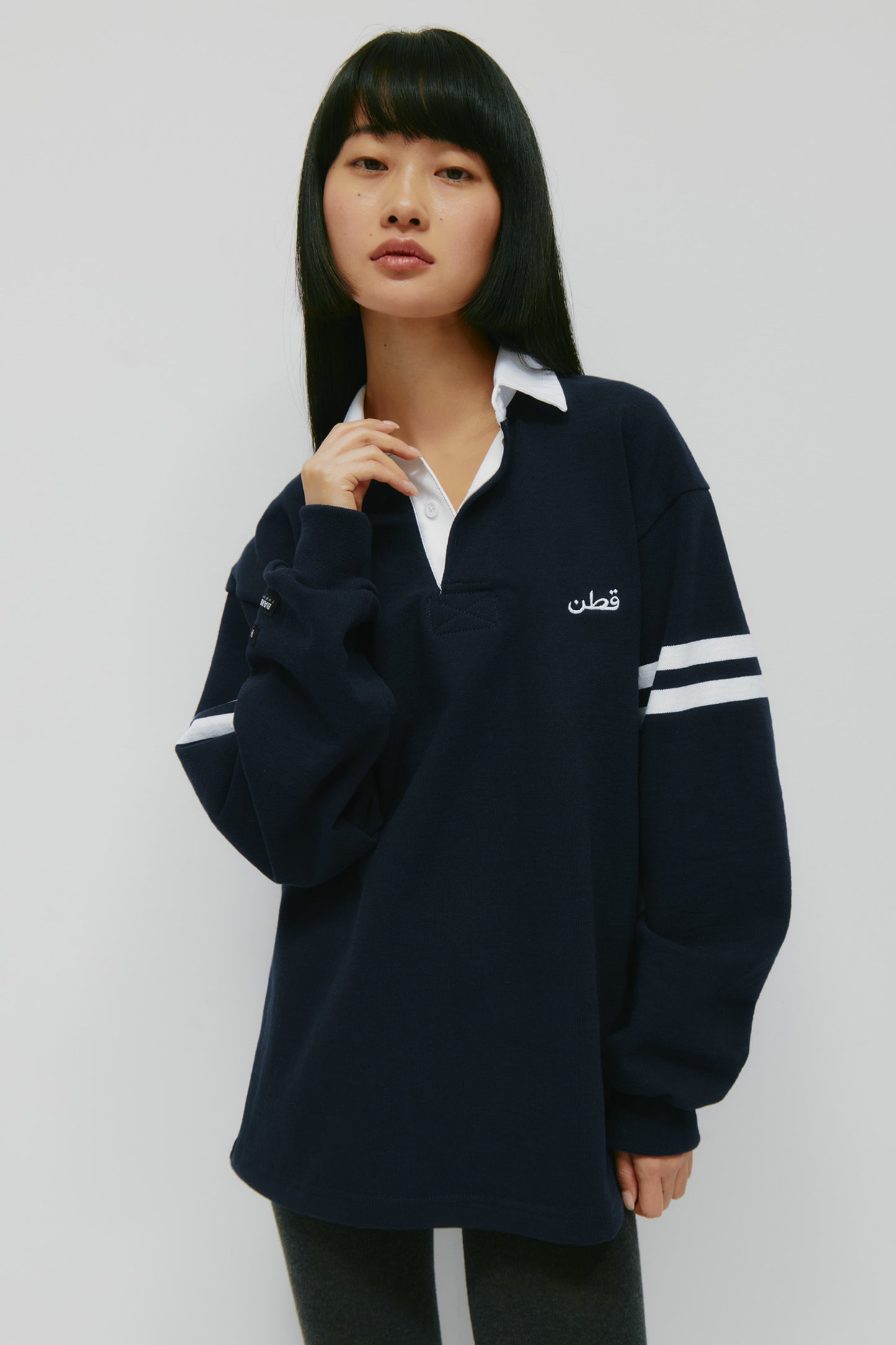 Barbarian Rugby in Navy/White