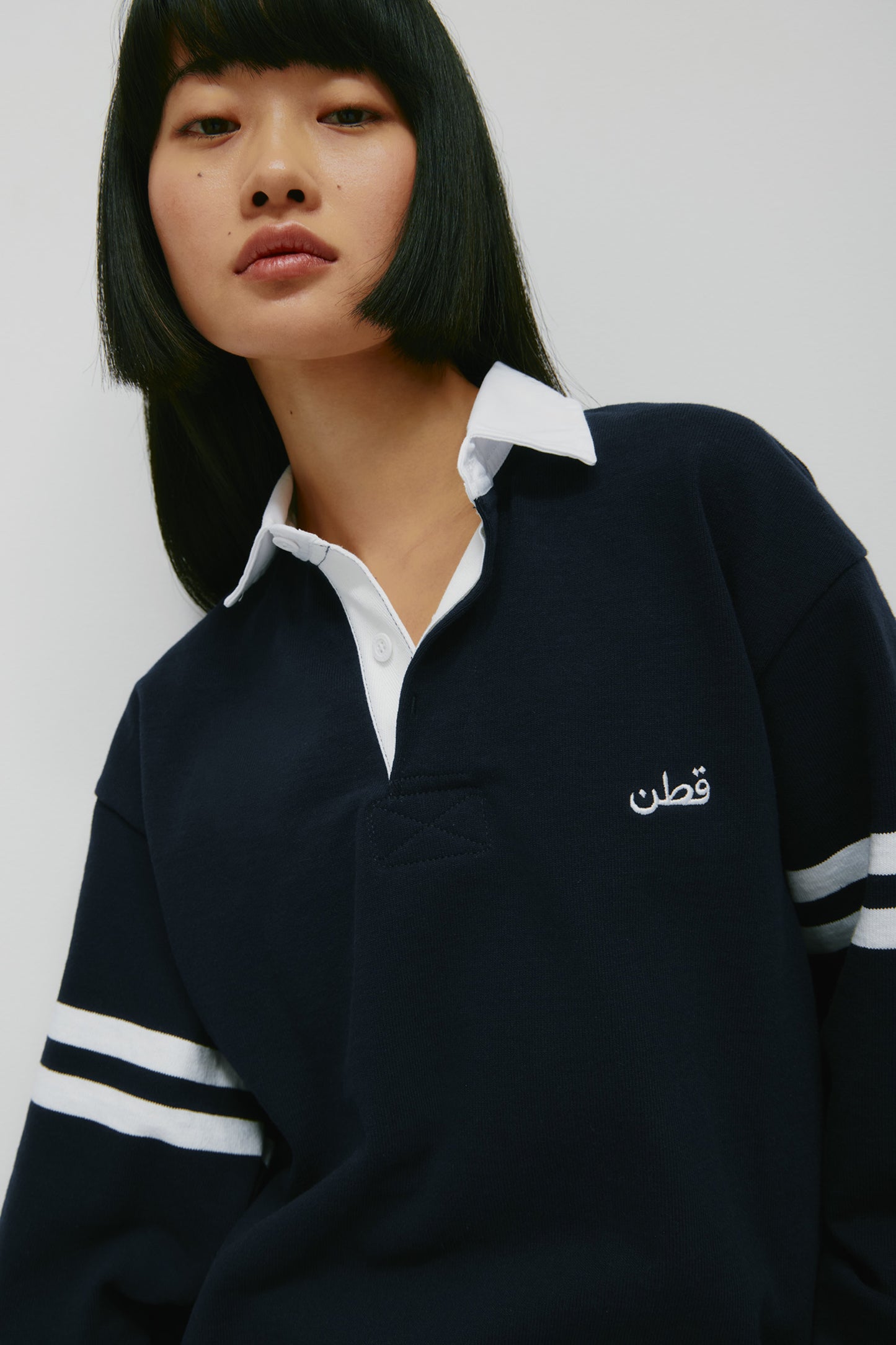 Barbarian Rugby in Navy/White