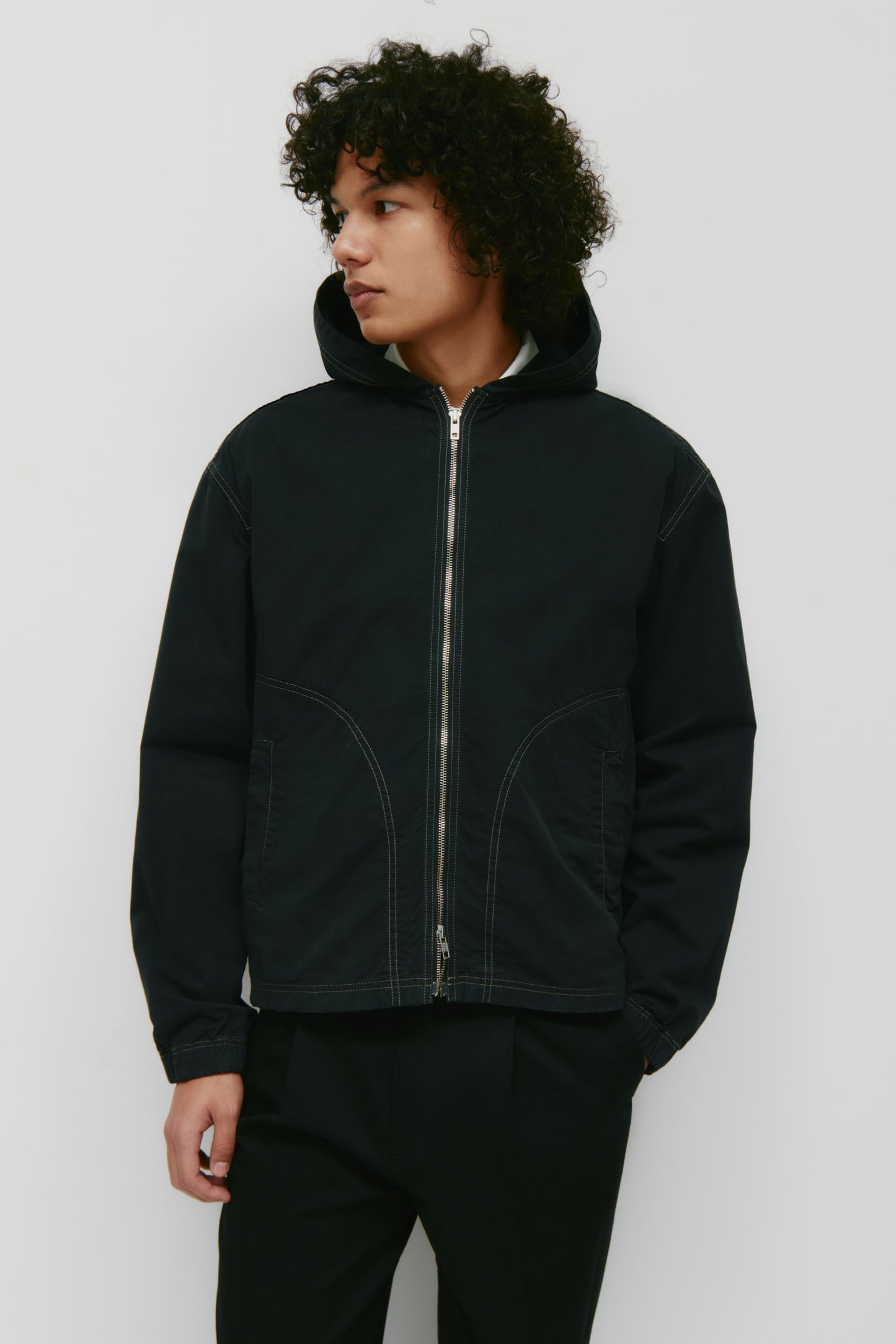 Men's Tefnut Beach Hoodie in Black