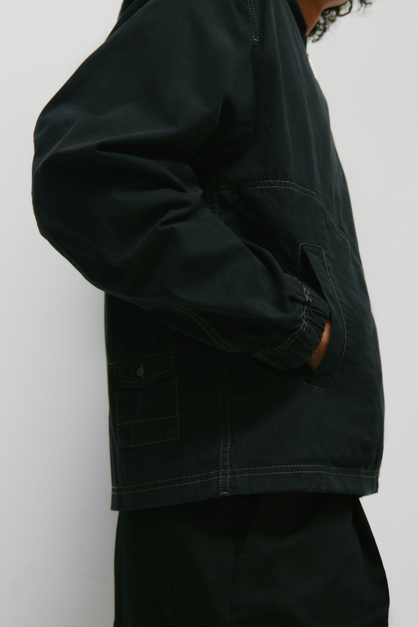 Men's Tefnut Beach Hoodie in Black