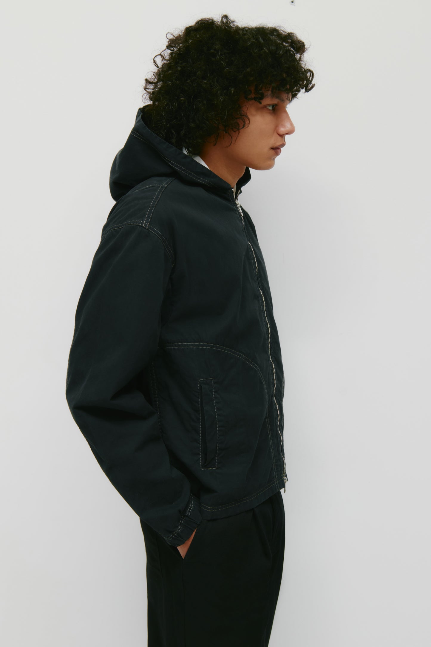 Men's Tefnut Beach Hoodie in Black