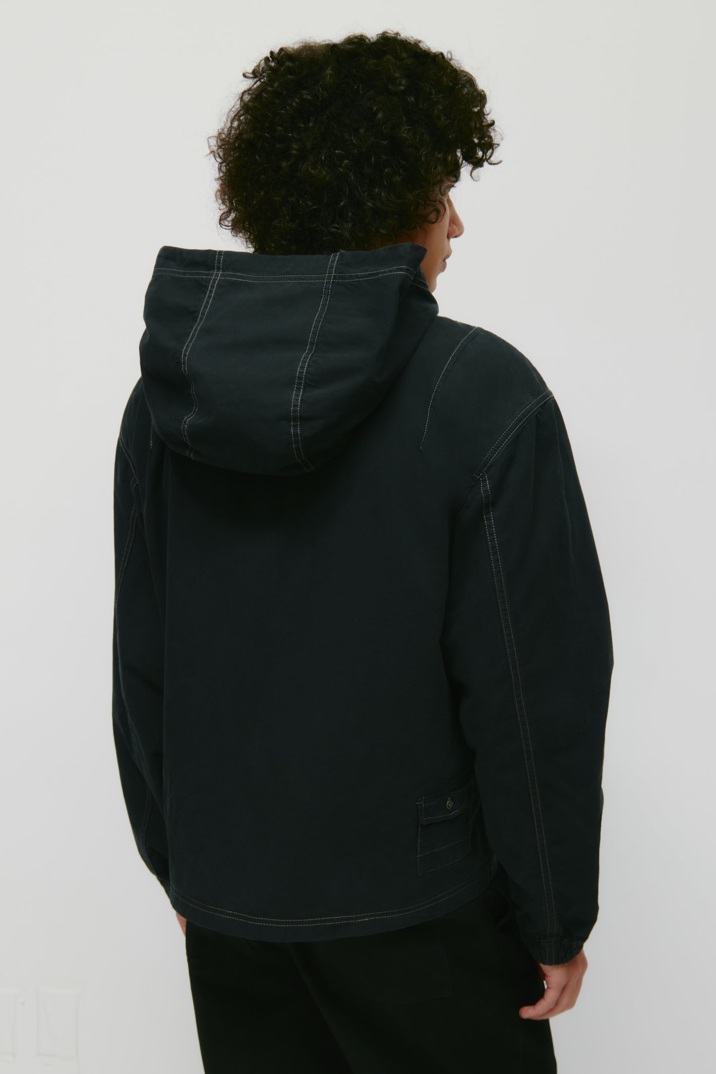 Men's Tefnut Beach Hoodie in Black