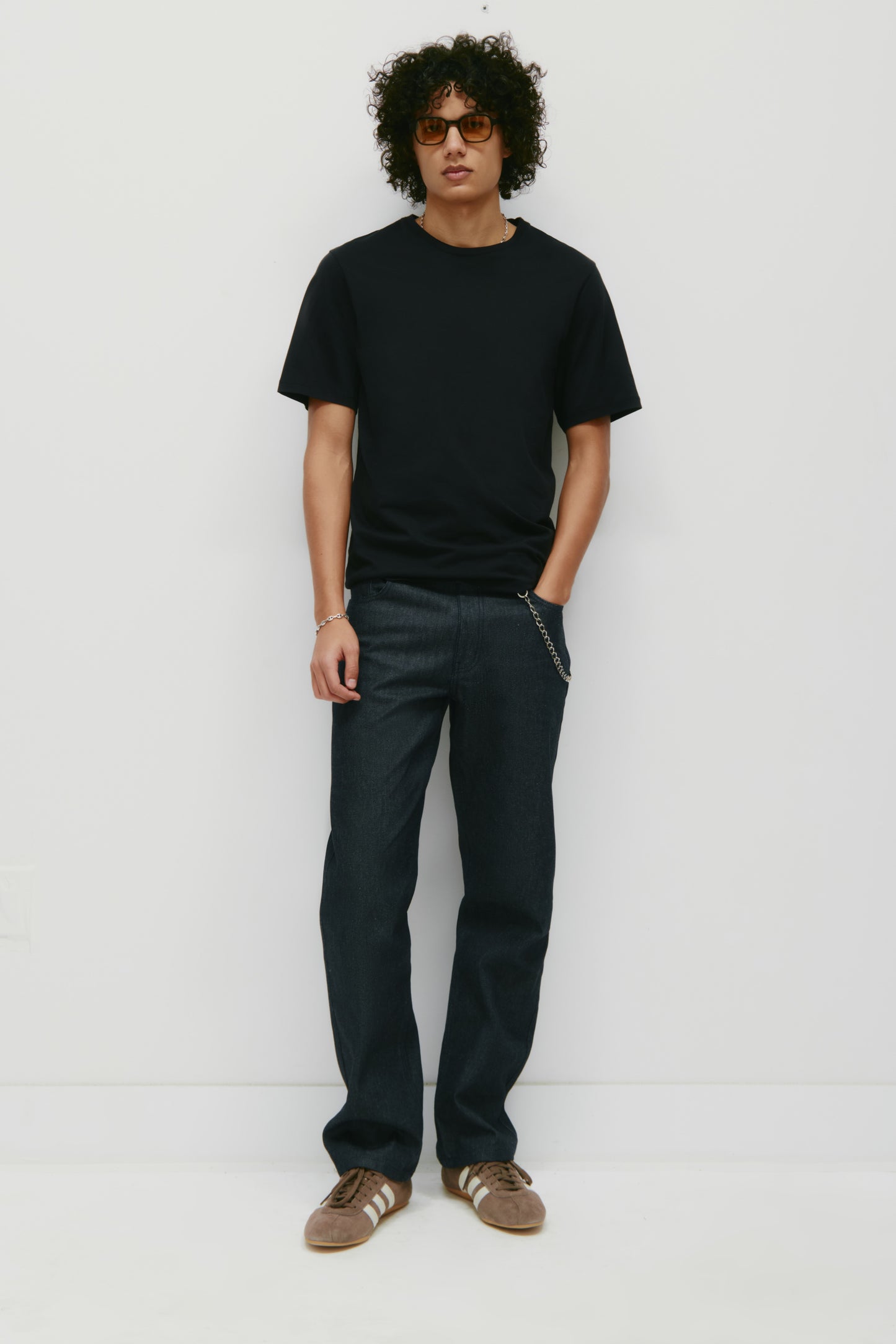 Men's Essential Crew in Black