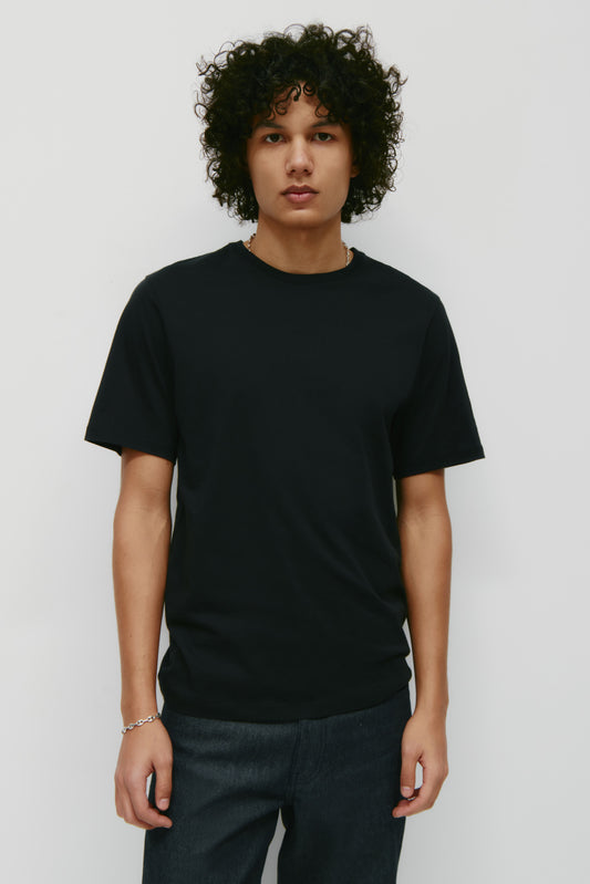 Men's Essential Crew in Black