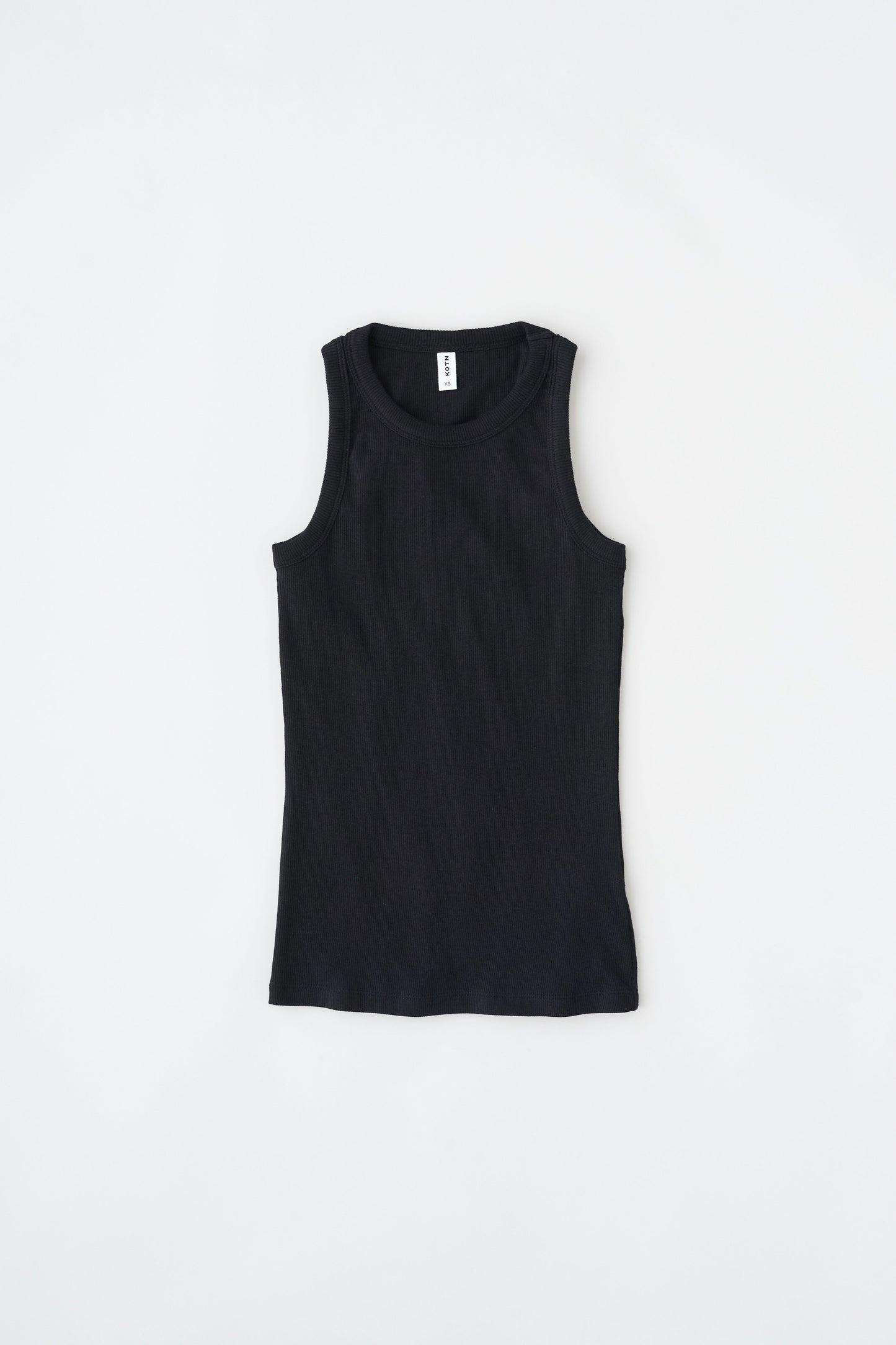 Women's Racer Tank in Black