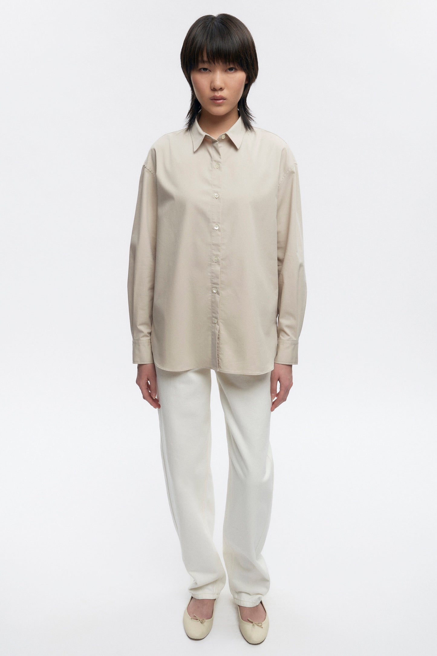 Women's Merire Shirt in Fog