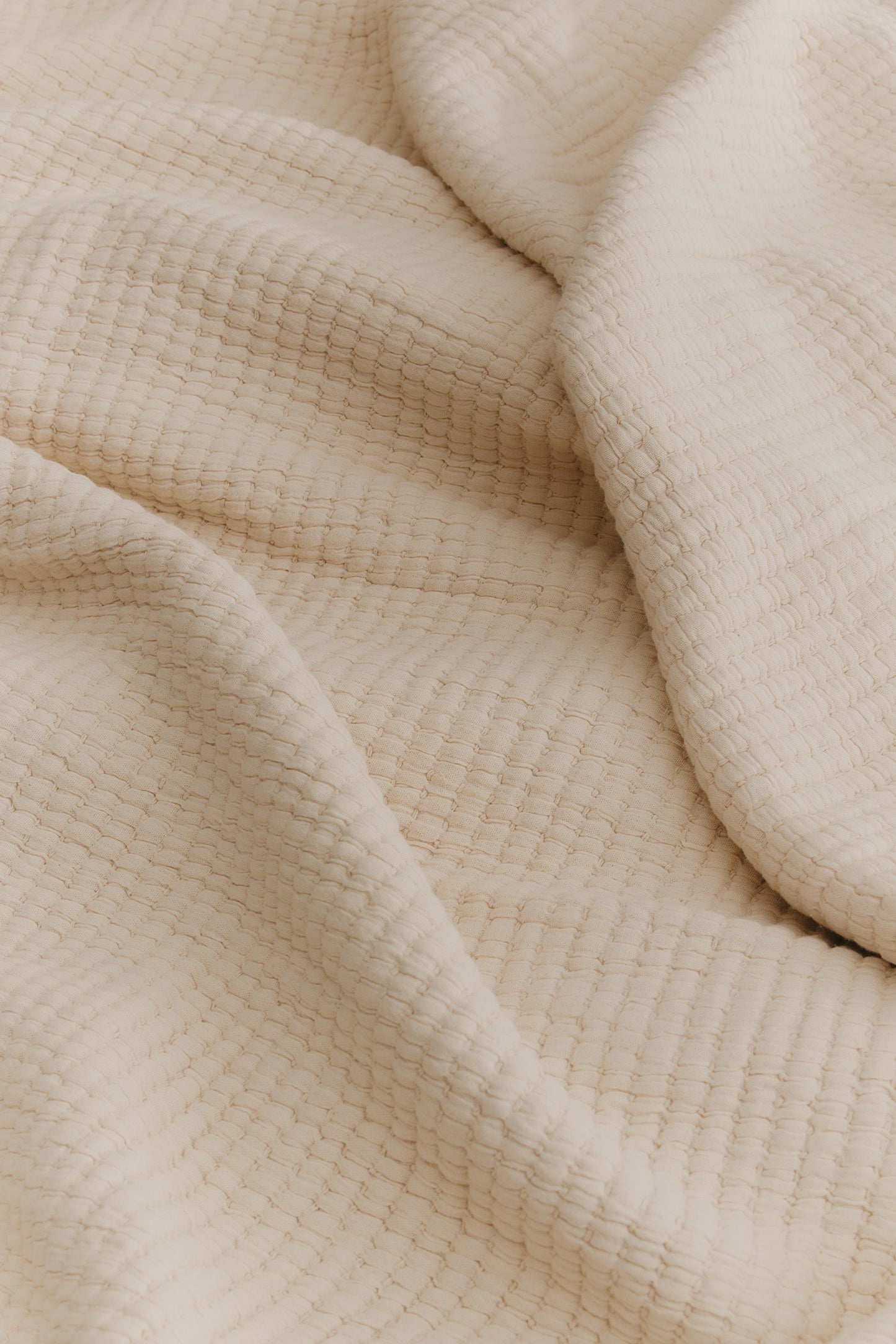 Quilted Comforter in Natural