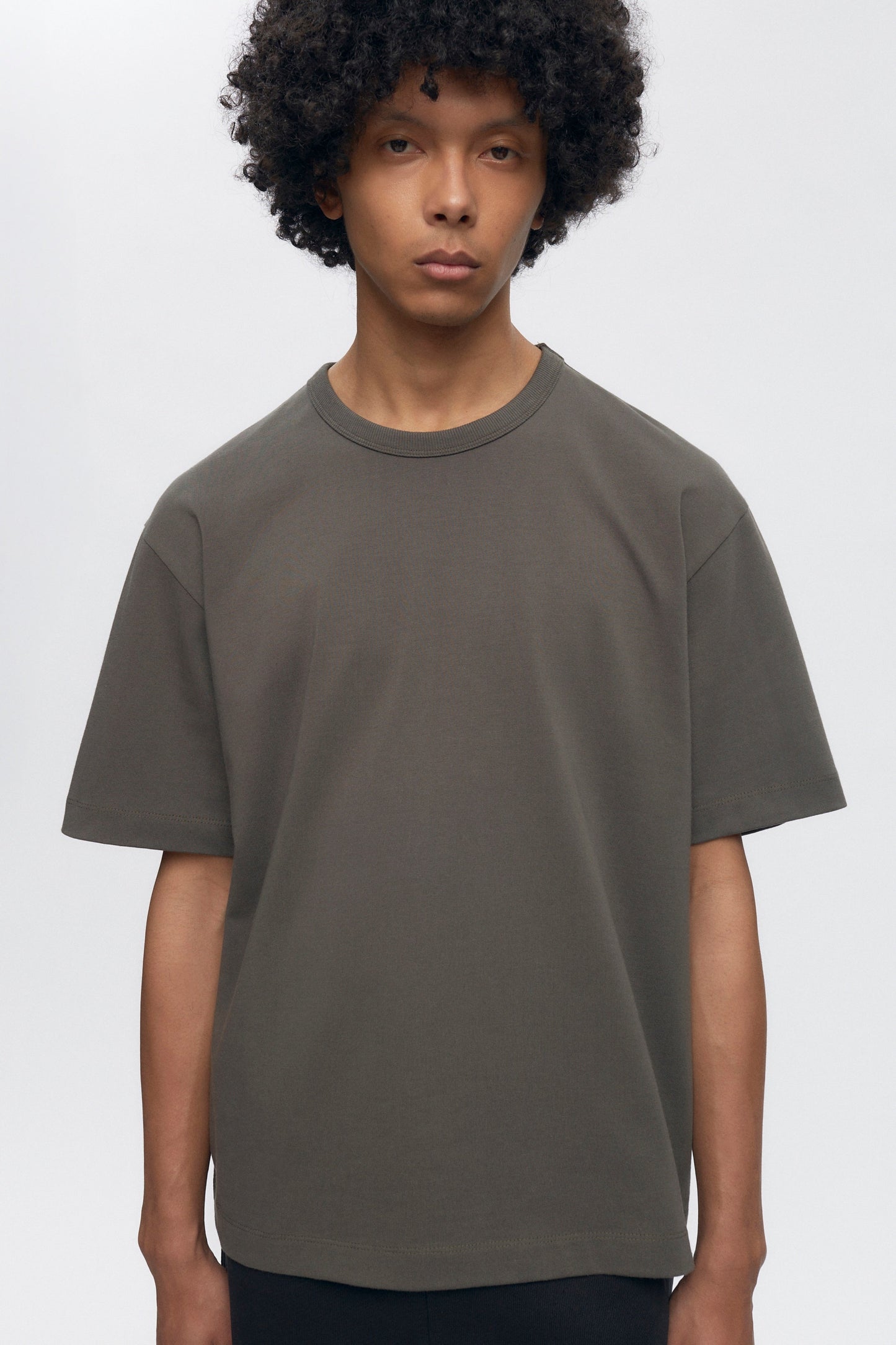 Men's Heavyweight Box Crew in Beluga