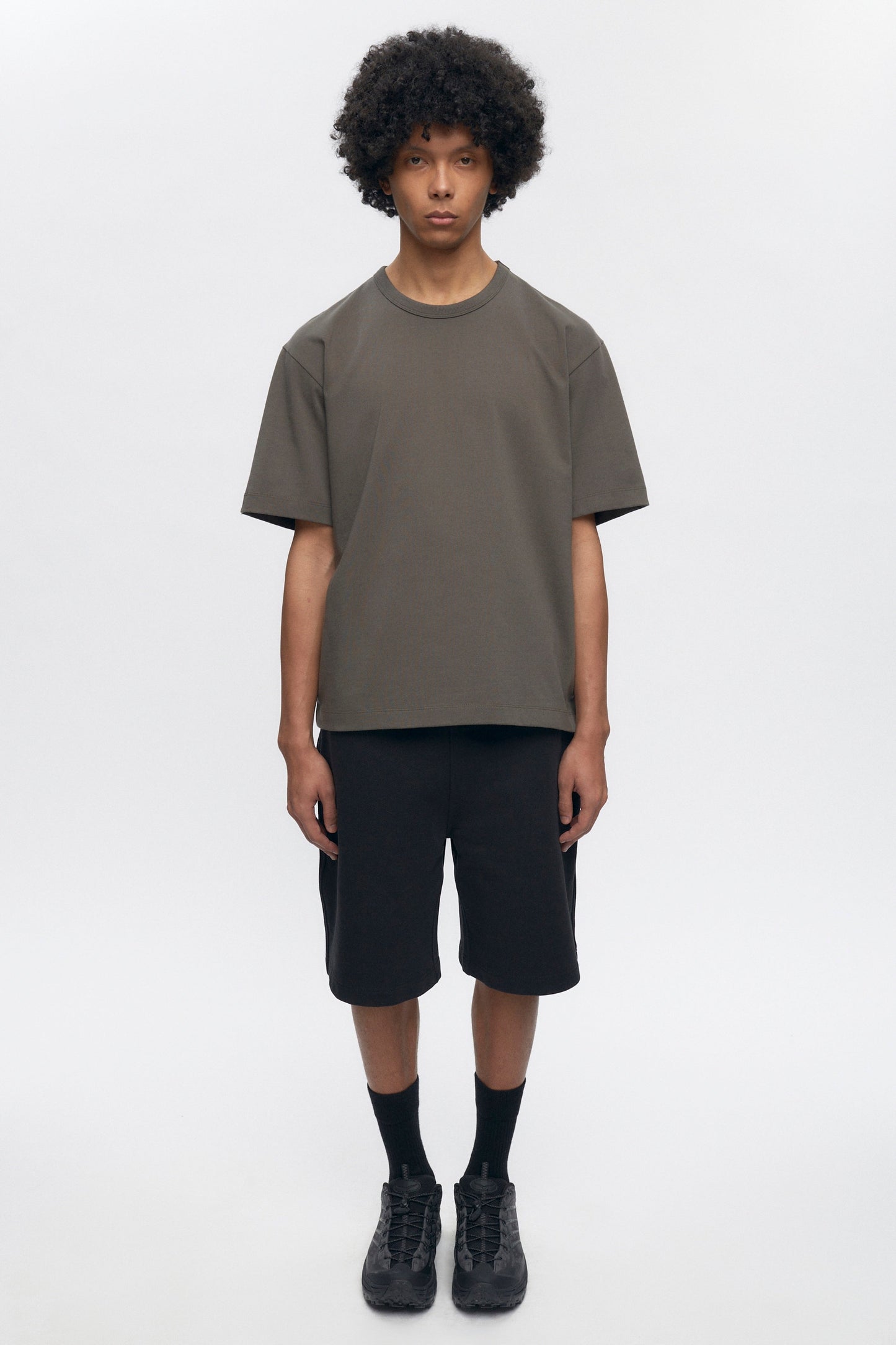 Men's Heavyweight Box Crew in Beluga