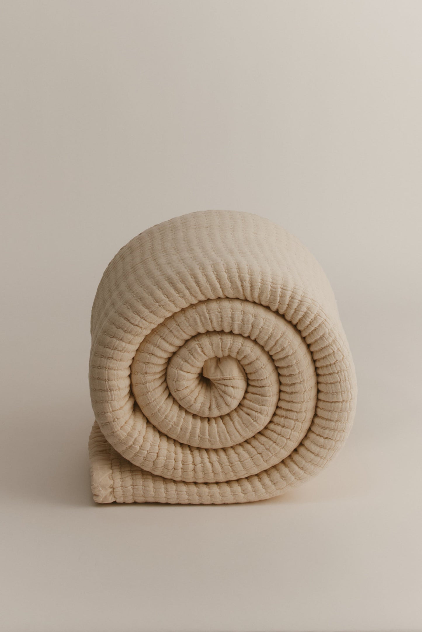 Quilted Comforter in Natural